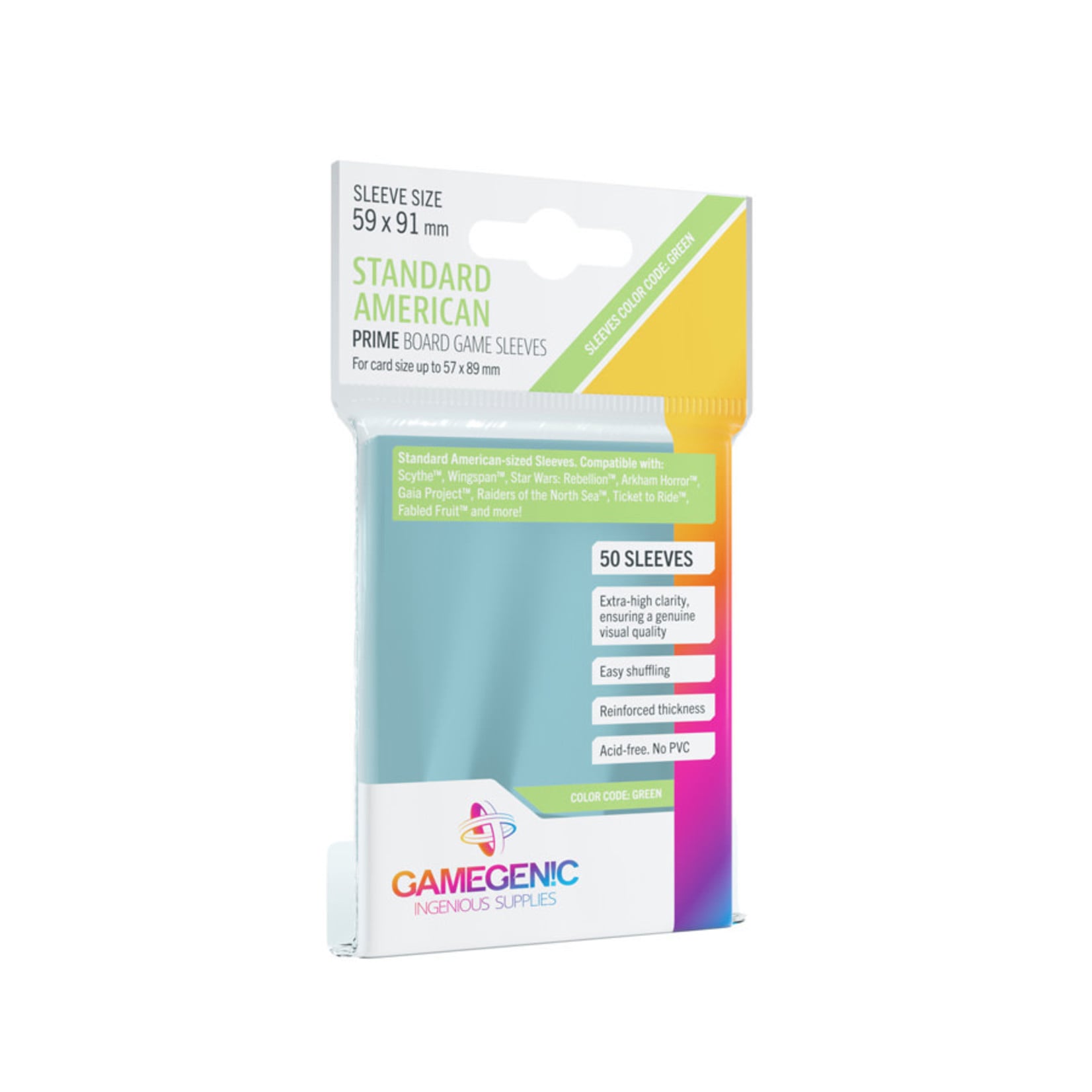 Gamegenic Gamegenic: (Non-Matte) Board Game Sleeves