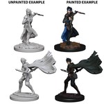 Wiz Kids Unpainted Miniatures: Elf Rogue Female - PF - W04