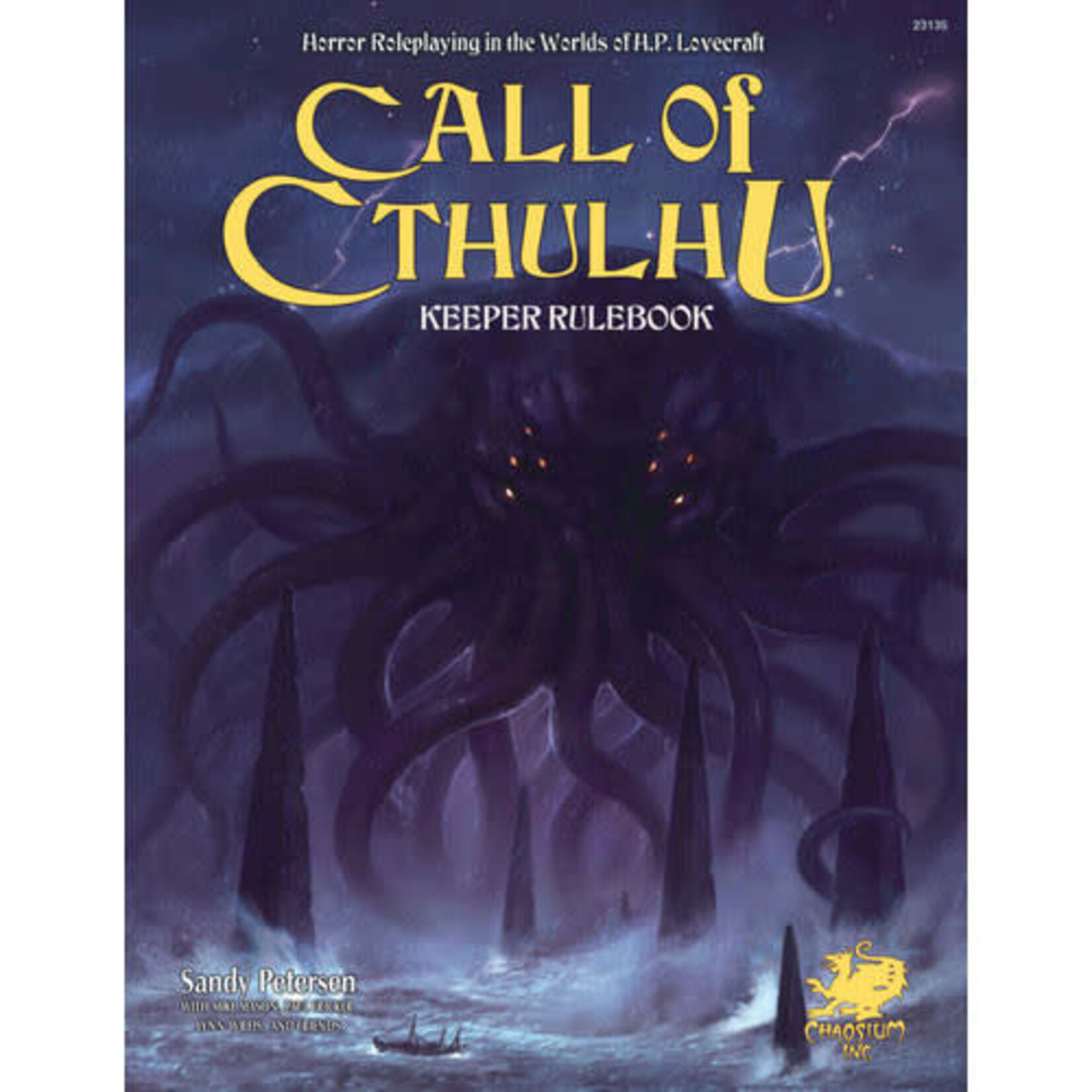 Chaosium Call of Cthulhu: 7th Edition Keeper Rulebook Hardcover