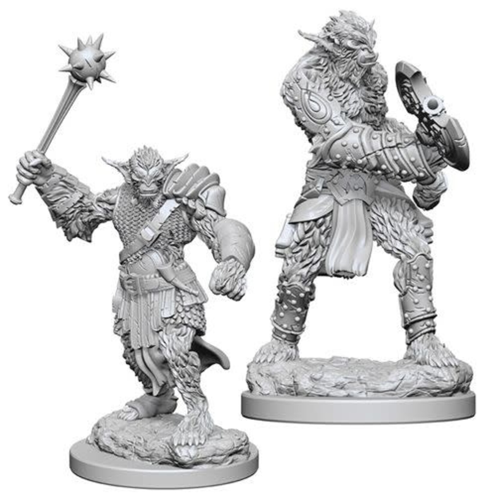 Wiz Kids Unpainted Miniatures: Bugbears - D&D - W01