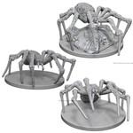 Wiz Kids Unpainted Miniatures: Spiders - D&D - W01