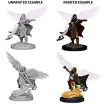 Wiz Kids Unpainted Miniatures: Aasimar Wizard Female - D&D - W04