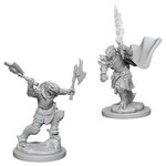 Wiz Kids Unpainted Miniatures: Dragonborn Fighter Female - D&D - W04