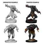 Wiz Kids Unpainted Miniatures: Werewolves - D&D - W04