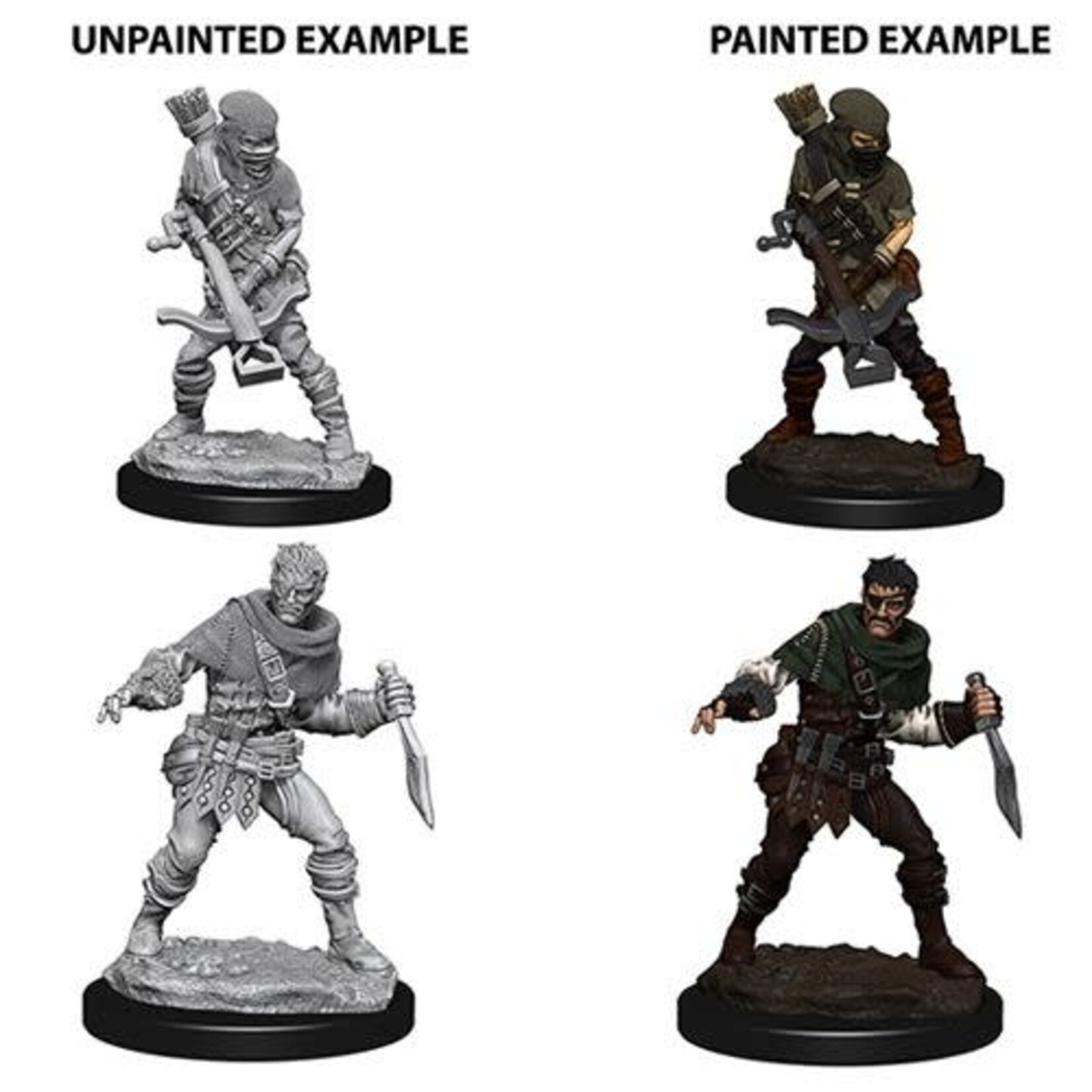 Wiz Kids Unpainted Miniatures: Bandits - DC- W04