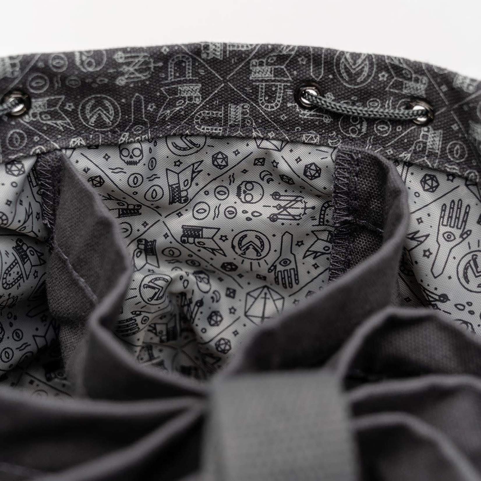 Critical Role Bailey's Dice Bag of Hoarding - Gray