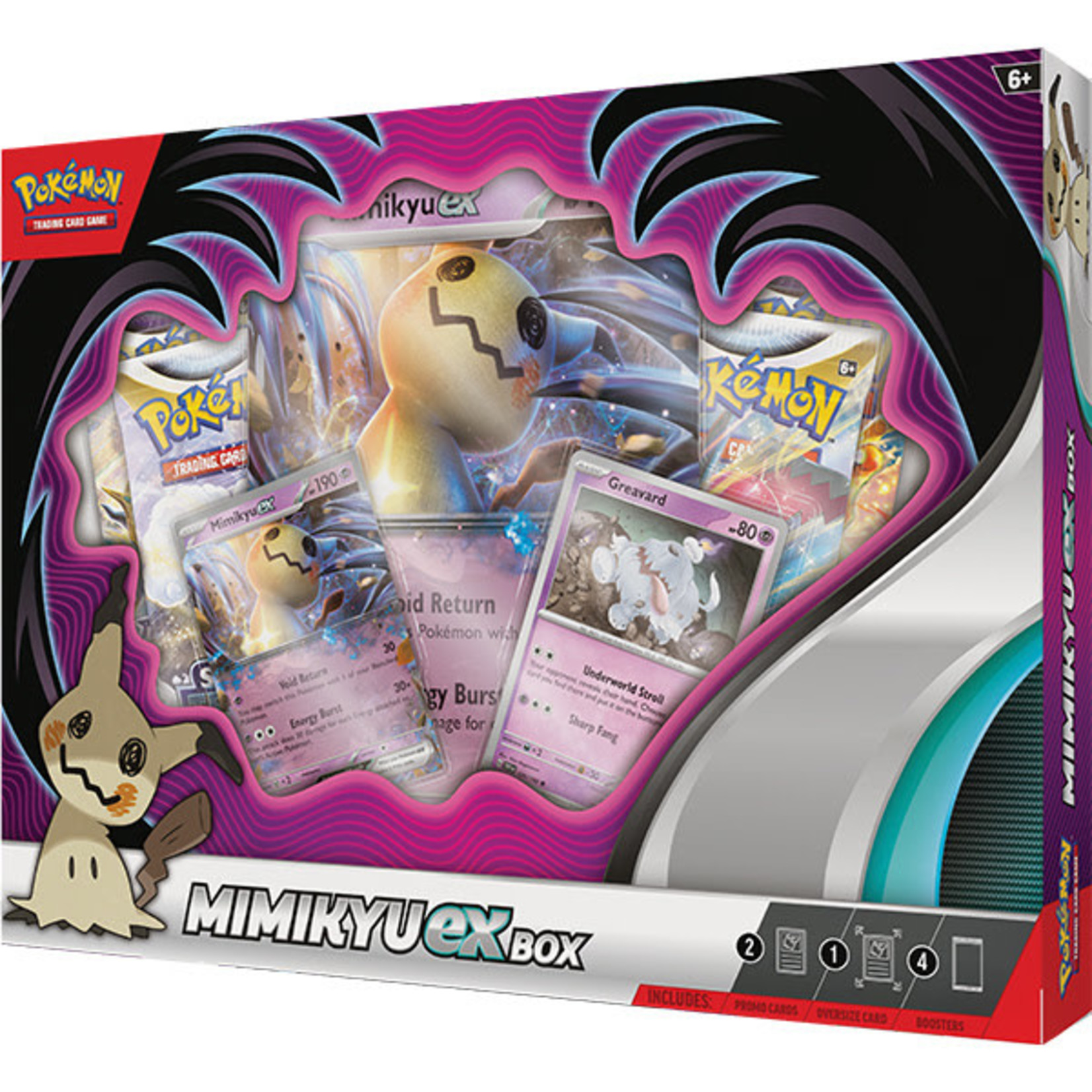 Pokemon International Pokemon Mimikyu EX Box Phoenix Fire Games