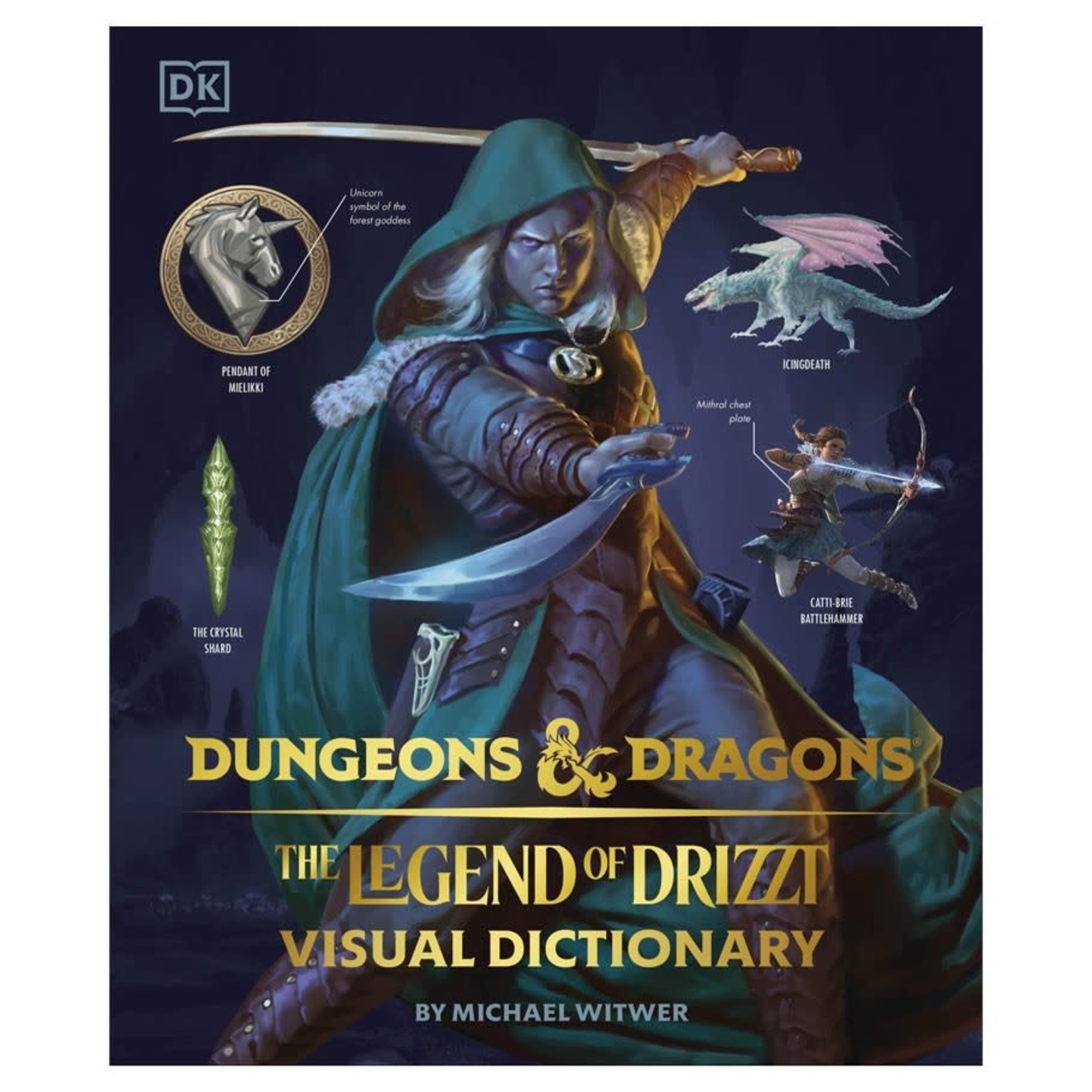 Penguin Random House D&D: The Legend of Drizzt - Visual Dictionary