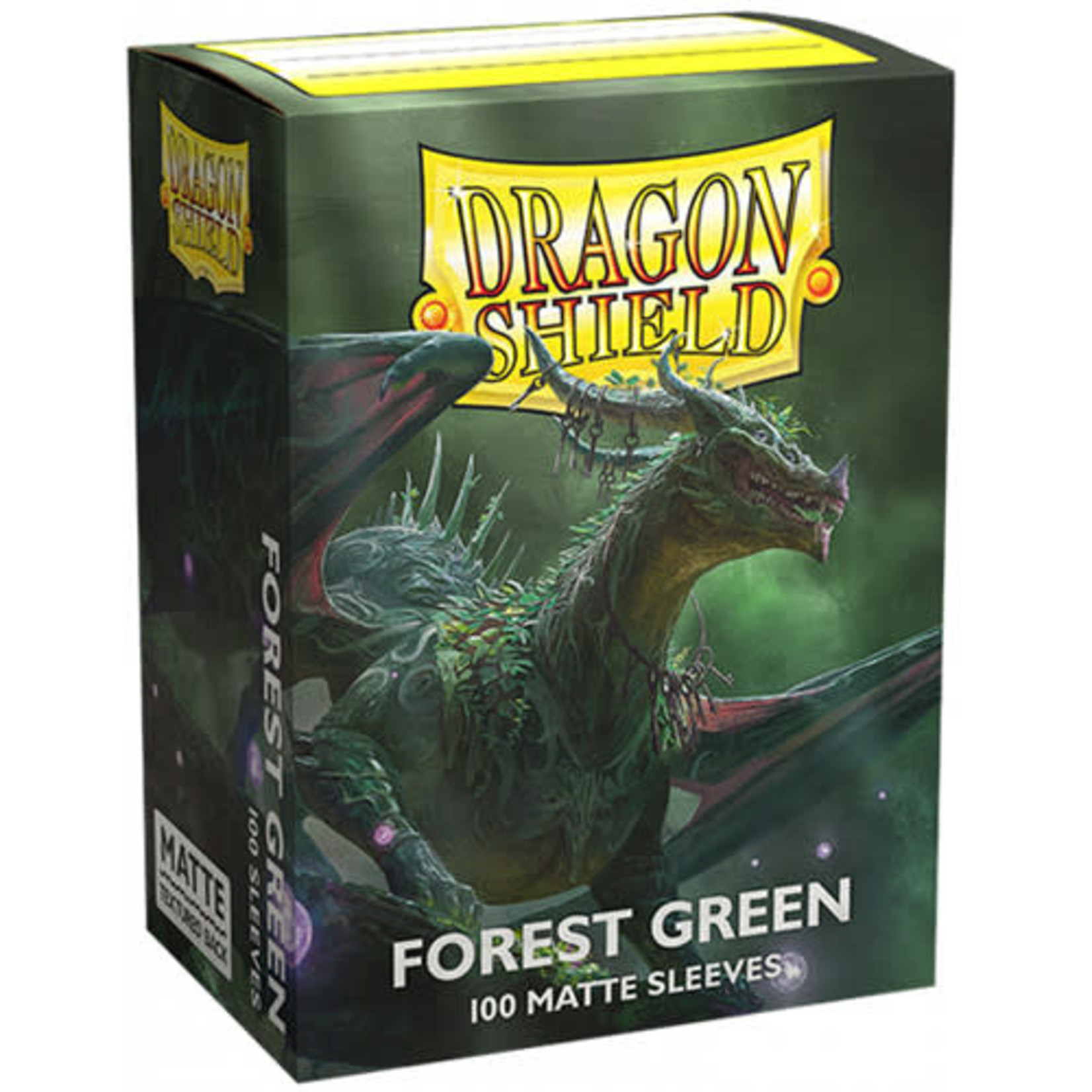 Dragon Shield Dragon Shield: (100) Matte Forest Green
