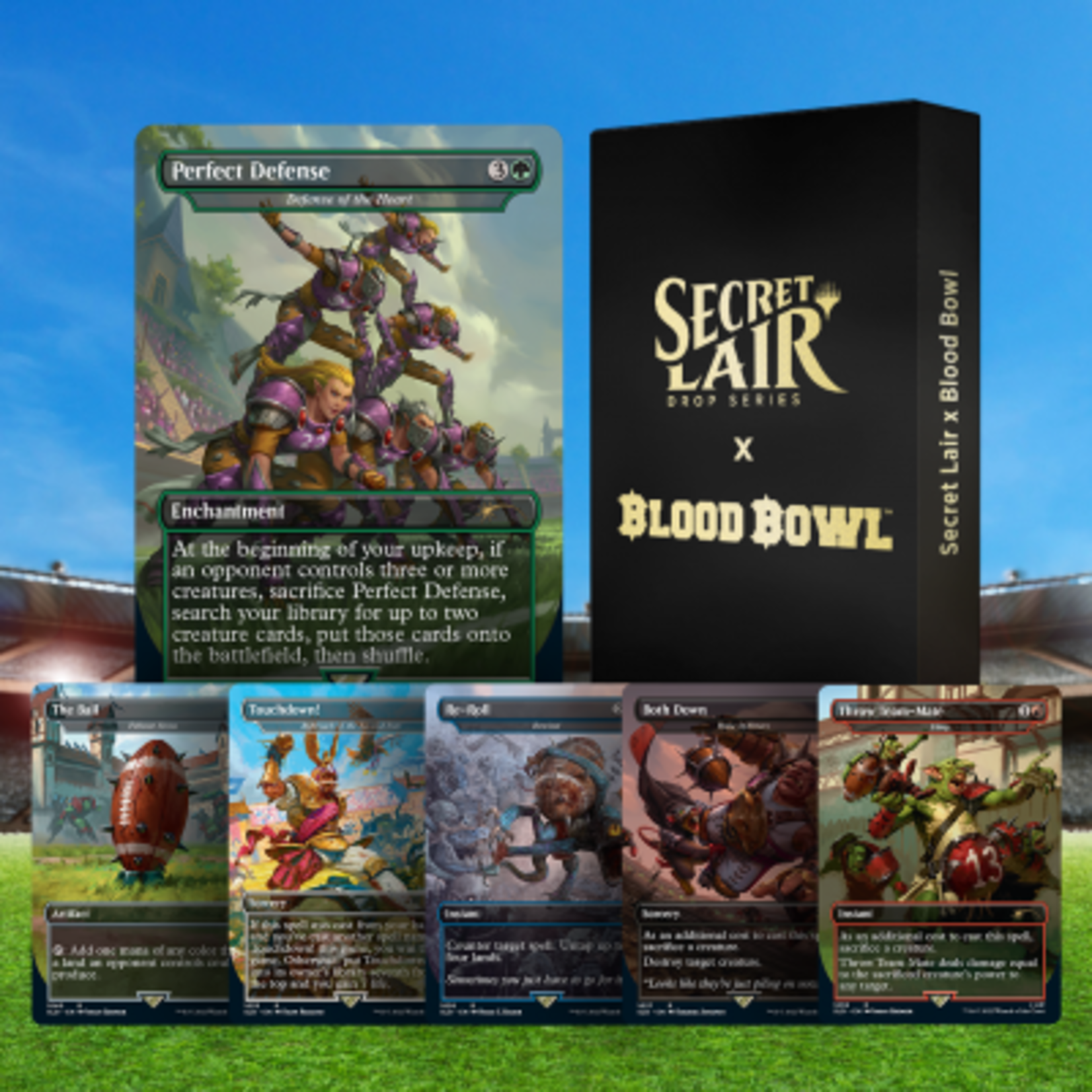 Wizards of the Coast MTG: Secret Lair x Blood Bowl