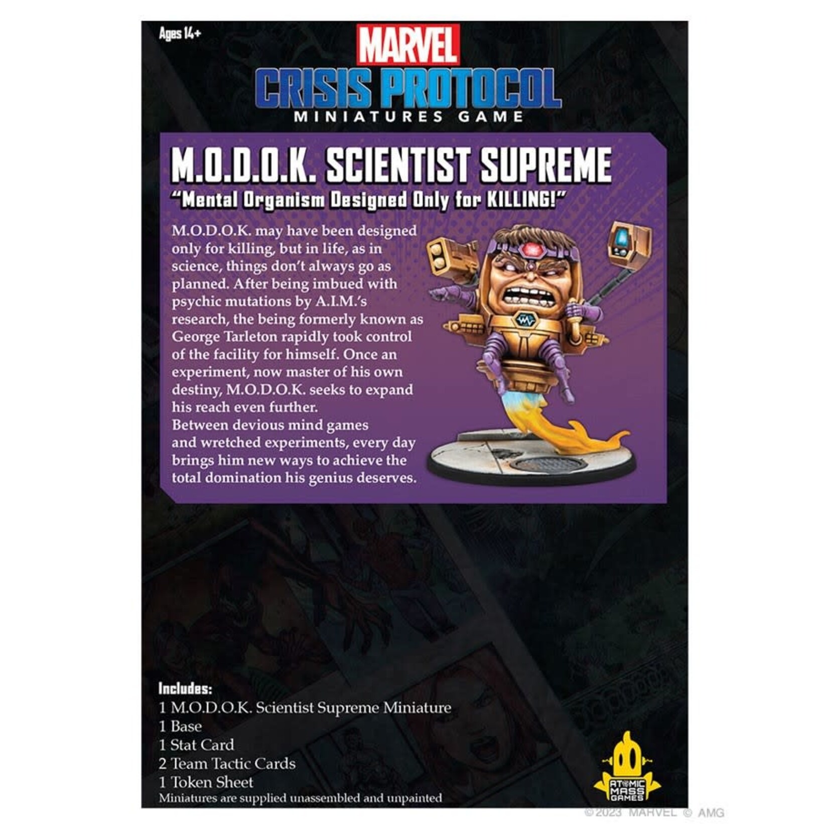 Atomic Mass Games Marvel: Crisis Protocol - M.O.D.O.K. Scientist Supreme