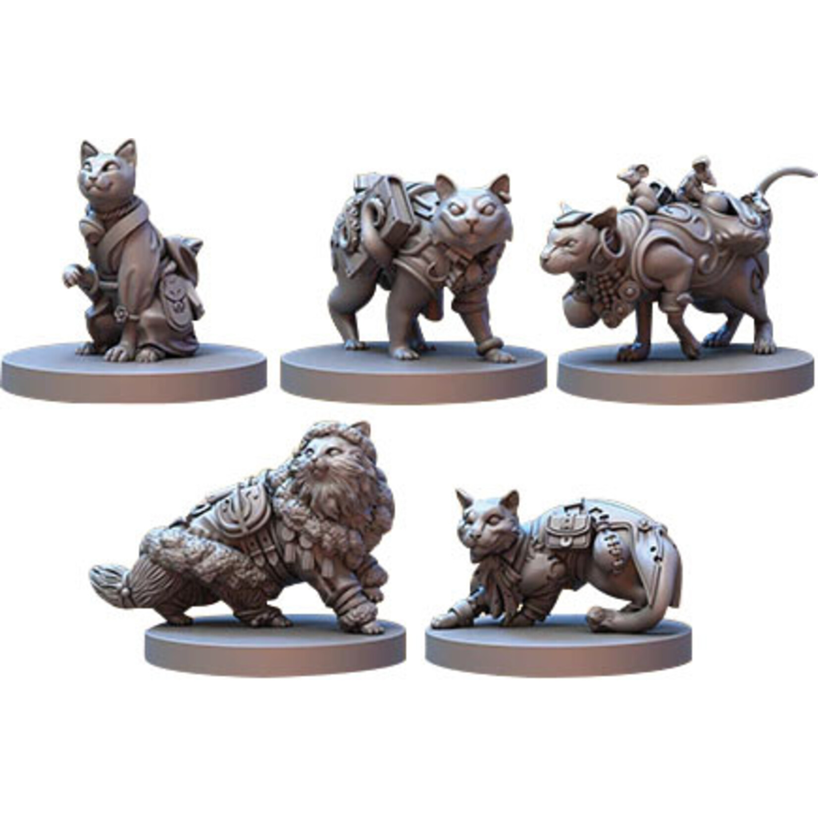 Steamforged Games Animal Adventures: Secrets of Gullet Cove - Cats