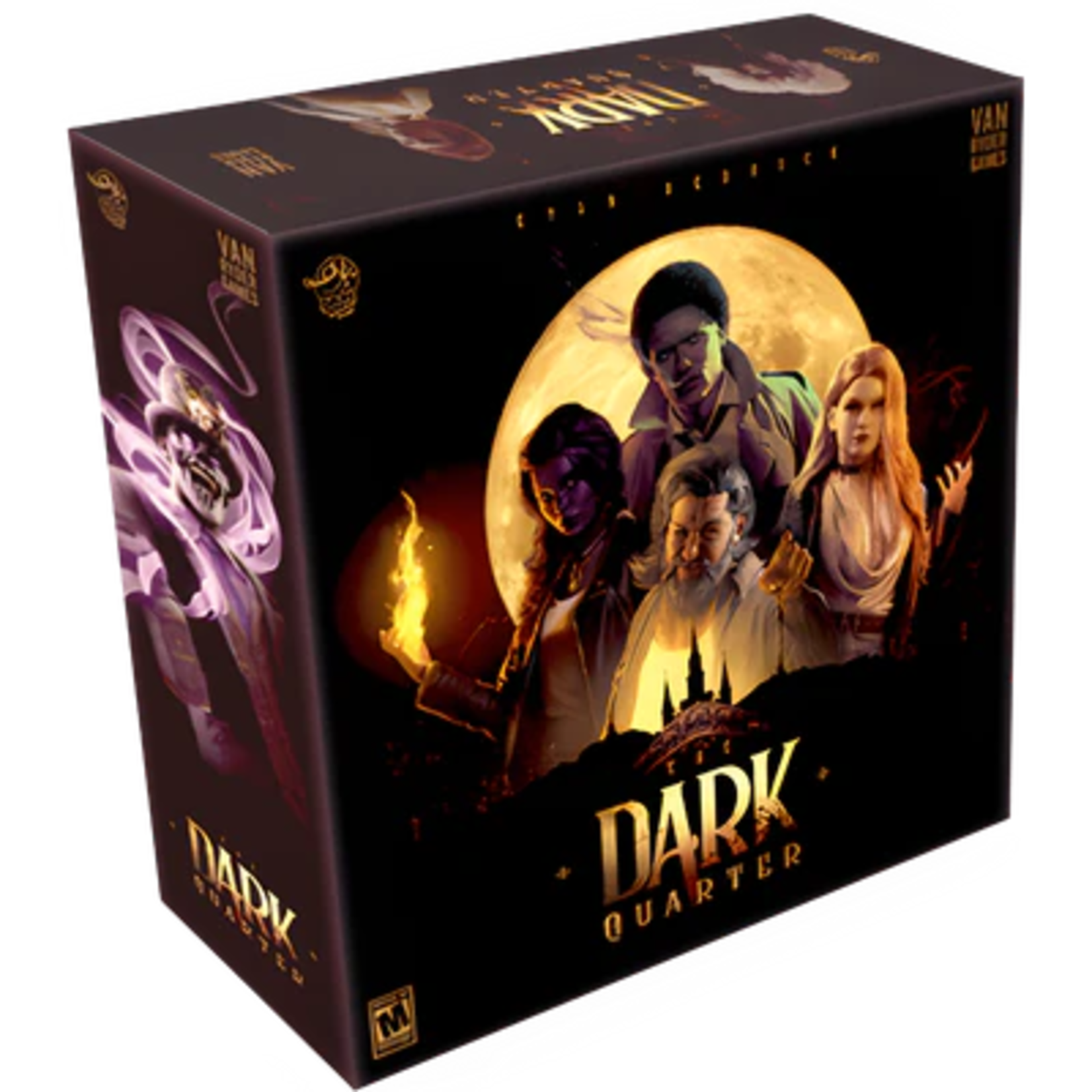 Lucky Duck Games (Preorder) The Dark Quarter (The Whole Damn Agency Kickstarter Pledge)