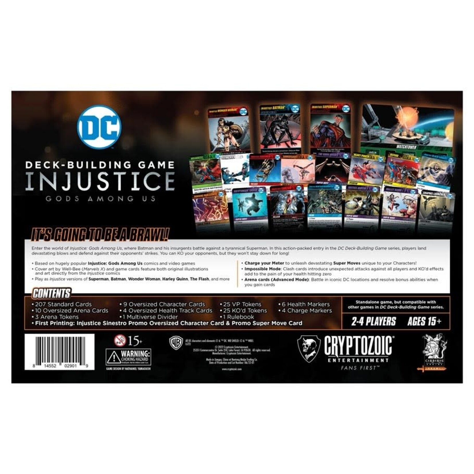 Cryptozoic DC Comics Deck-Building Game: Injustice - Gods Among Us