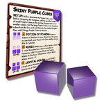 Phase Shift Games Dungeon Drop: Shiny Purple Cubes