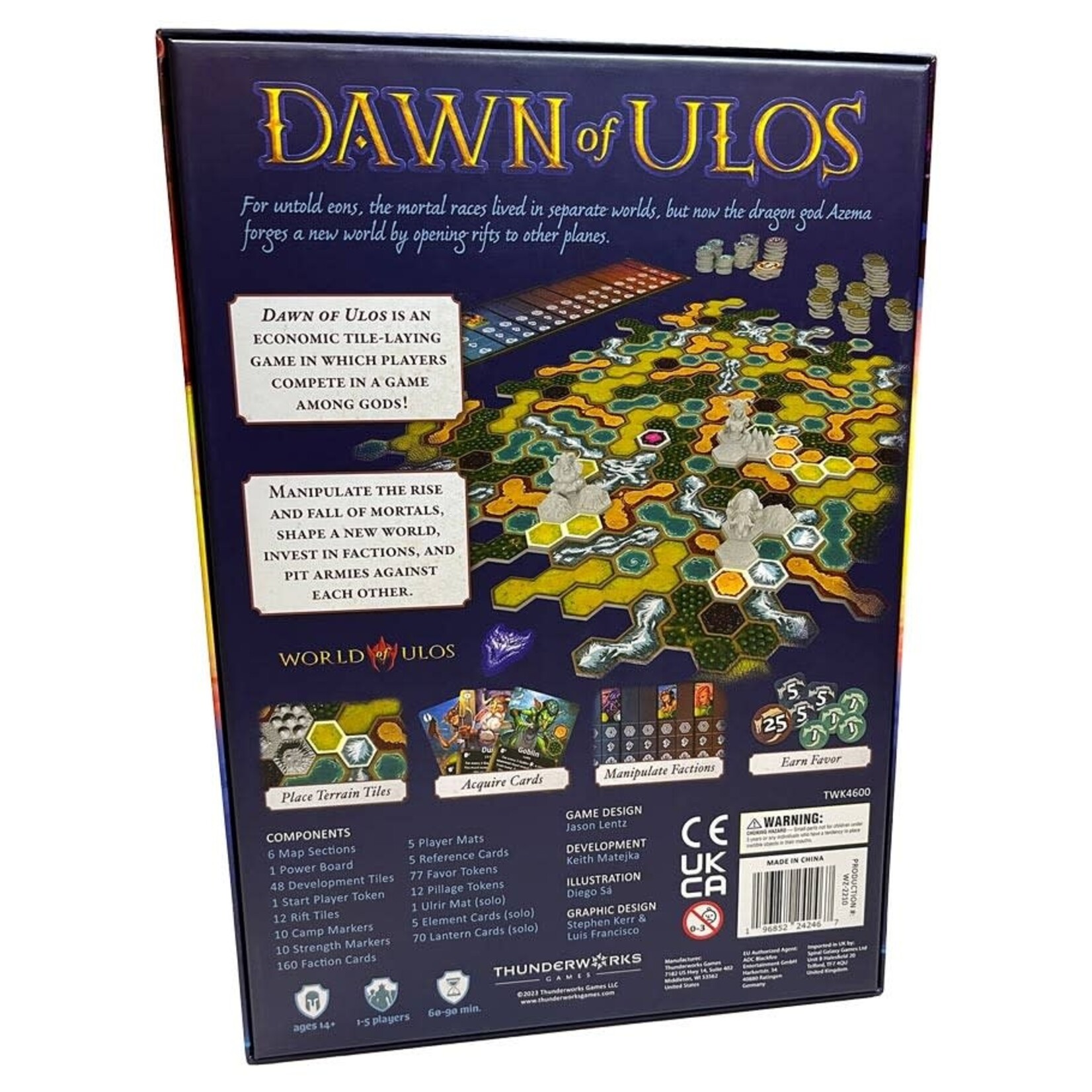 Thunderworks Games Dawn of Ulos: A Roll Player Tale