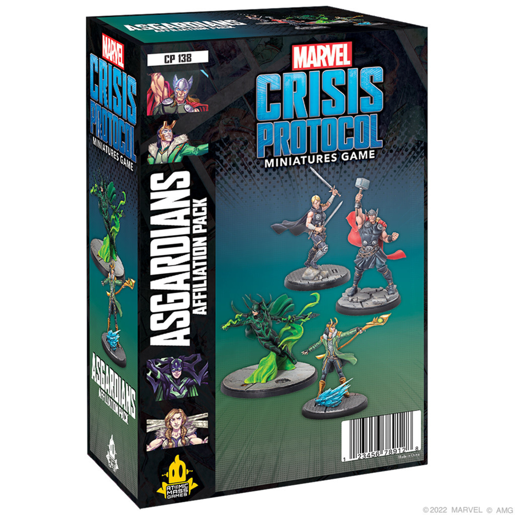 Asmodee Marvel: Crisis Protocol - Asgardian Affiliation Pack