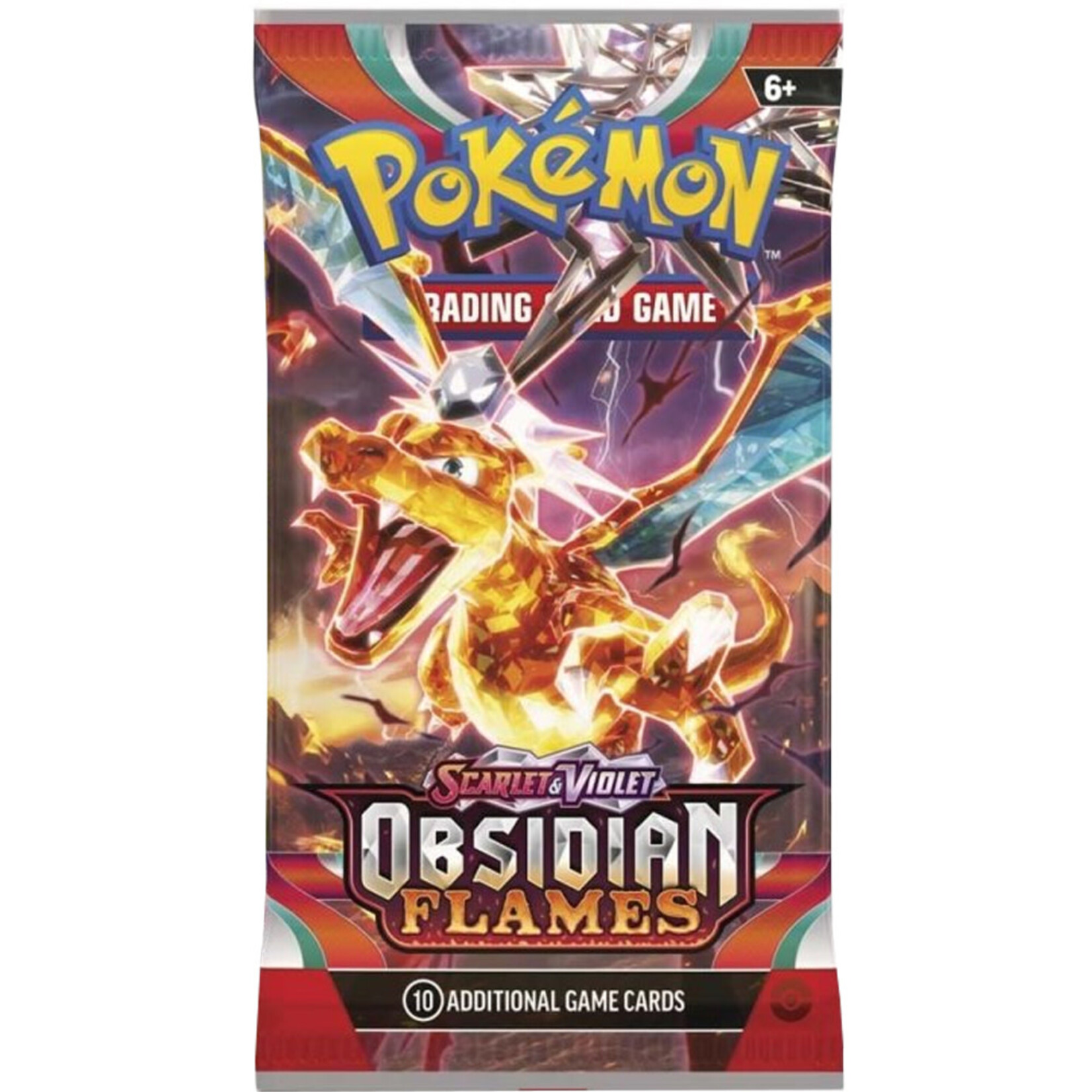 Pokemon International Scarlet & Violet: Obsidian Flames - Booster Pack