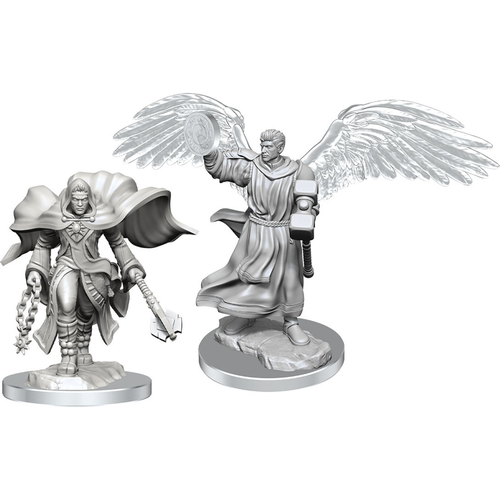 Wiz Kids Unpainted Miniatures: Aasimar Cleric Male - D&D - W20