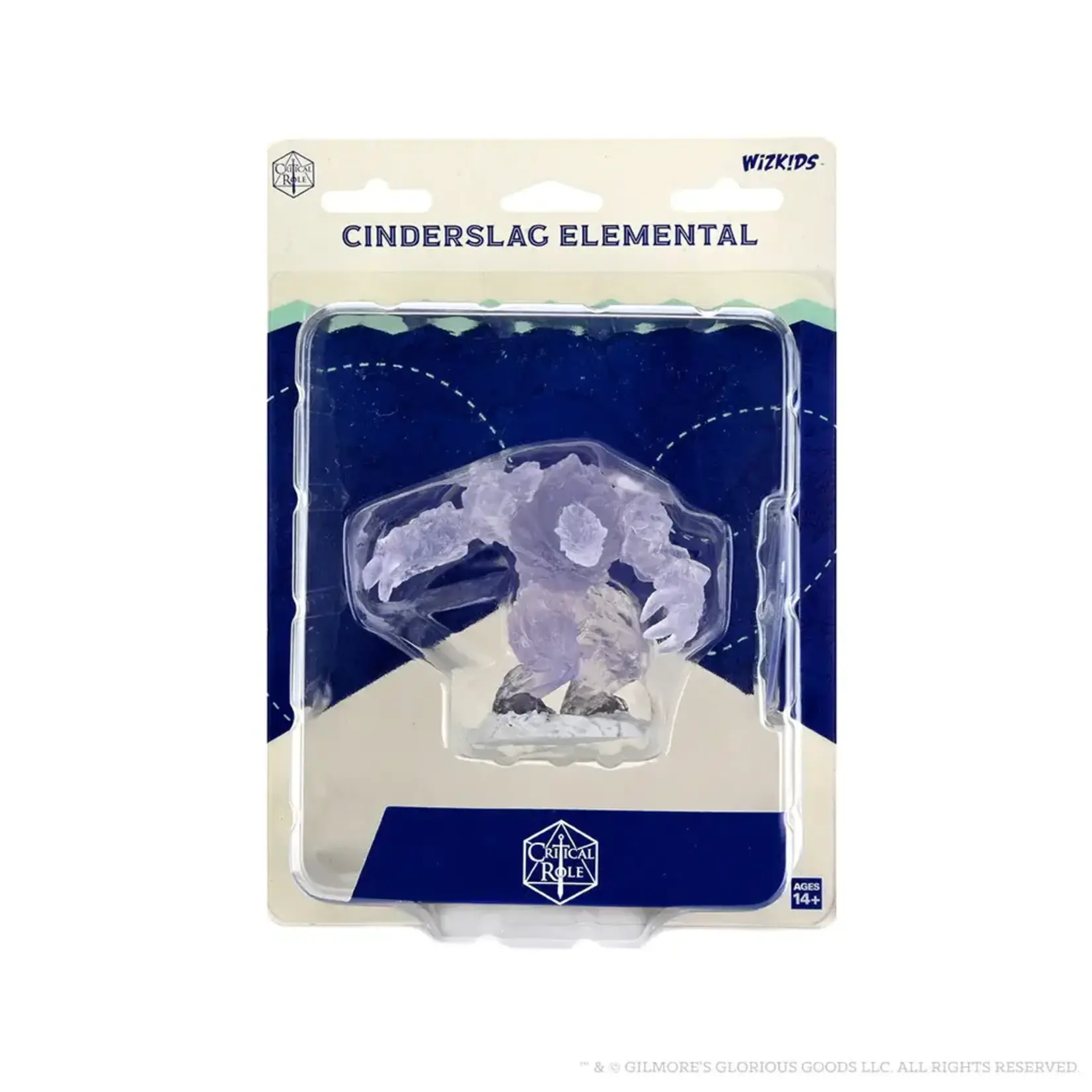 Wiz Kids Unpainted Miniatures: Cinderslag Elemental - CR - W02