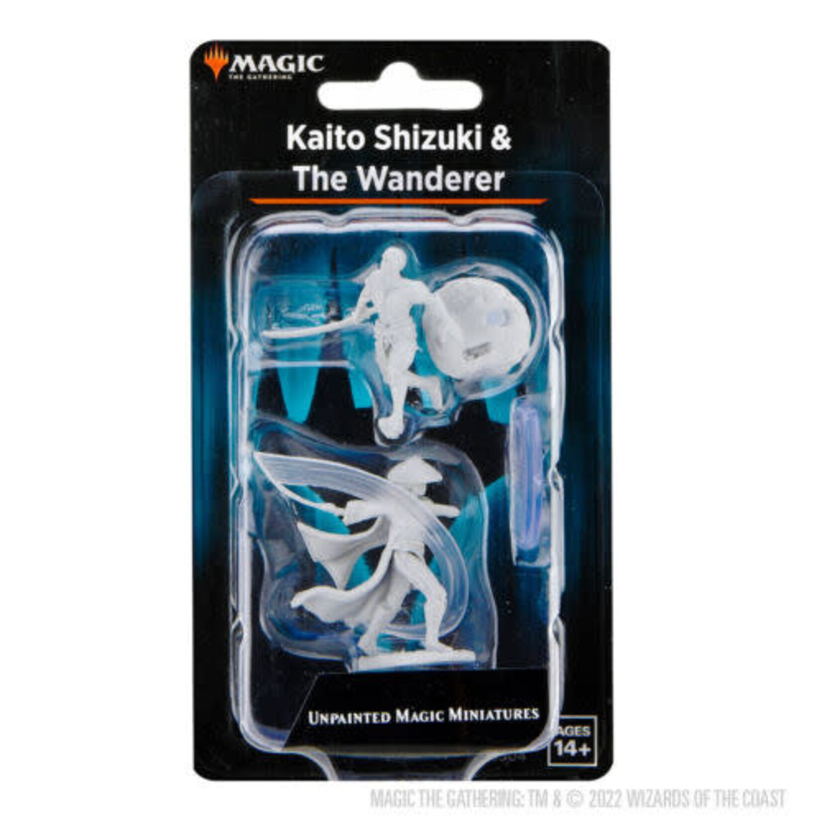 Wiz Kids Unpainted Miniatures: Kaito Shizuki & The Wanderer - MTG - W05