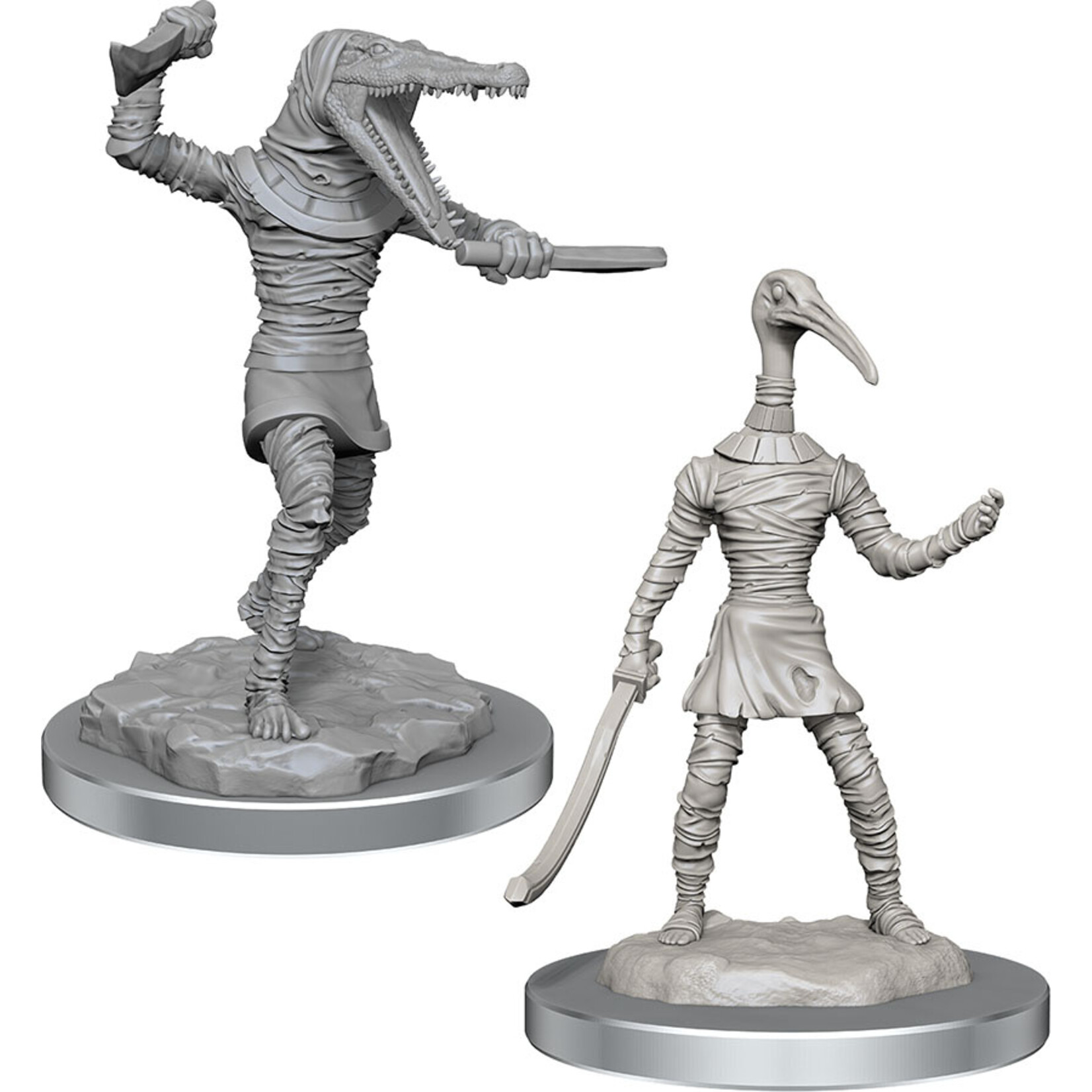 Wiz Kids Unpainted Miniatures: Mummies - D&D - W21