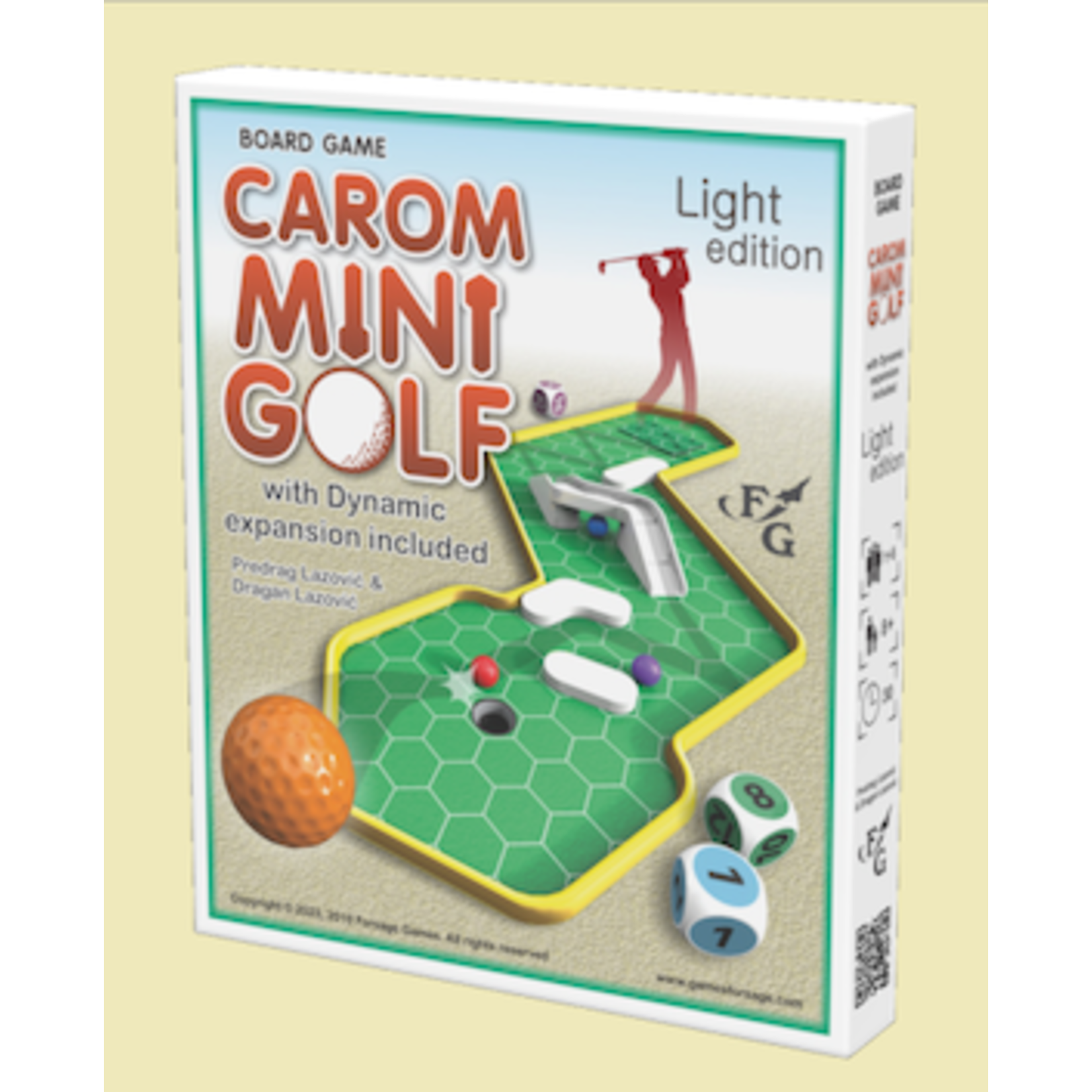 Forsage Games Carom Mini Golf: Light Edition