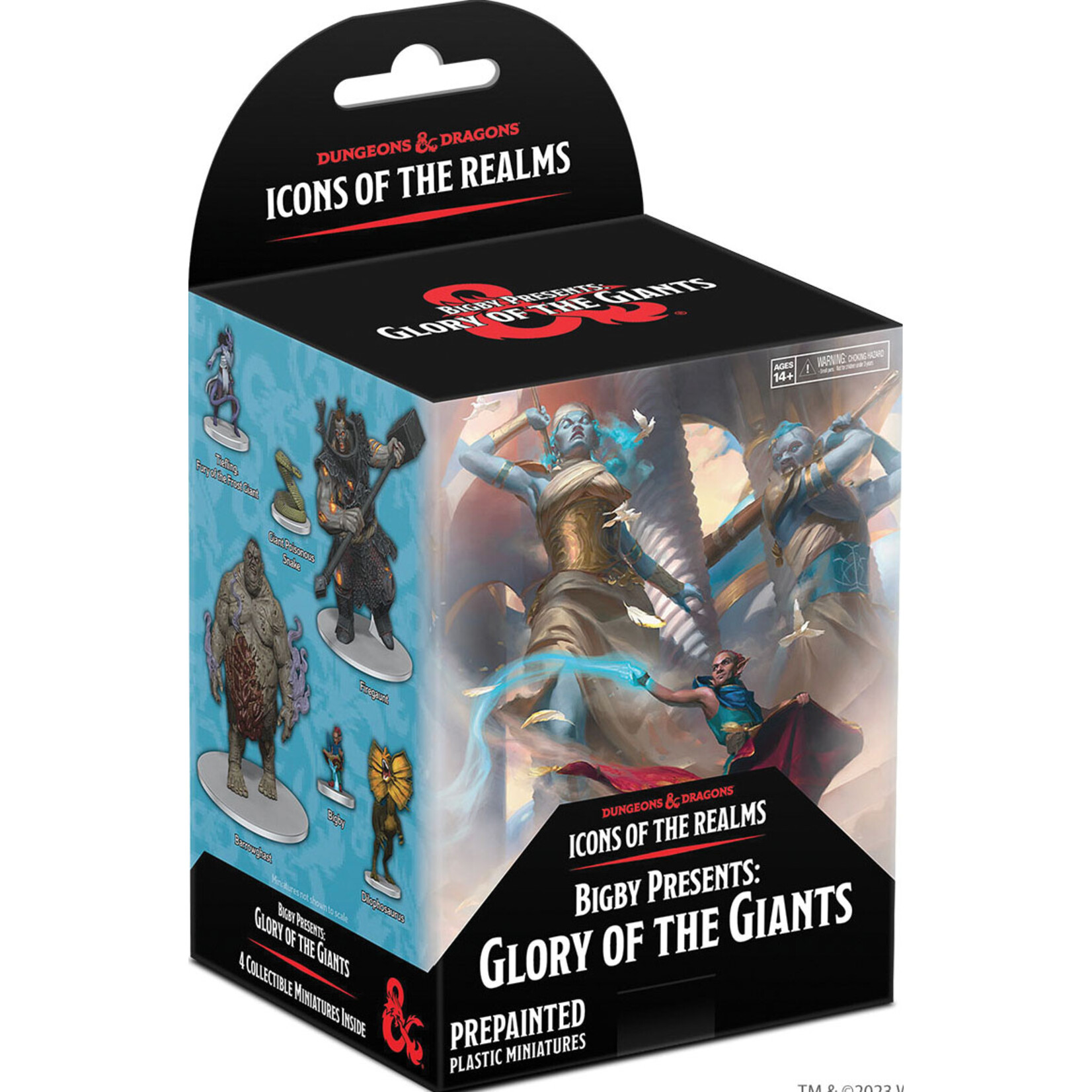 Wiz Kids D&D Prepainted Miniatures: Bigby Presents Glory of the Giants Booster Brick