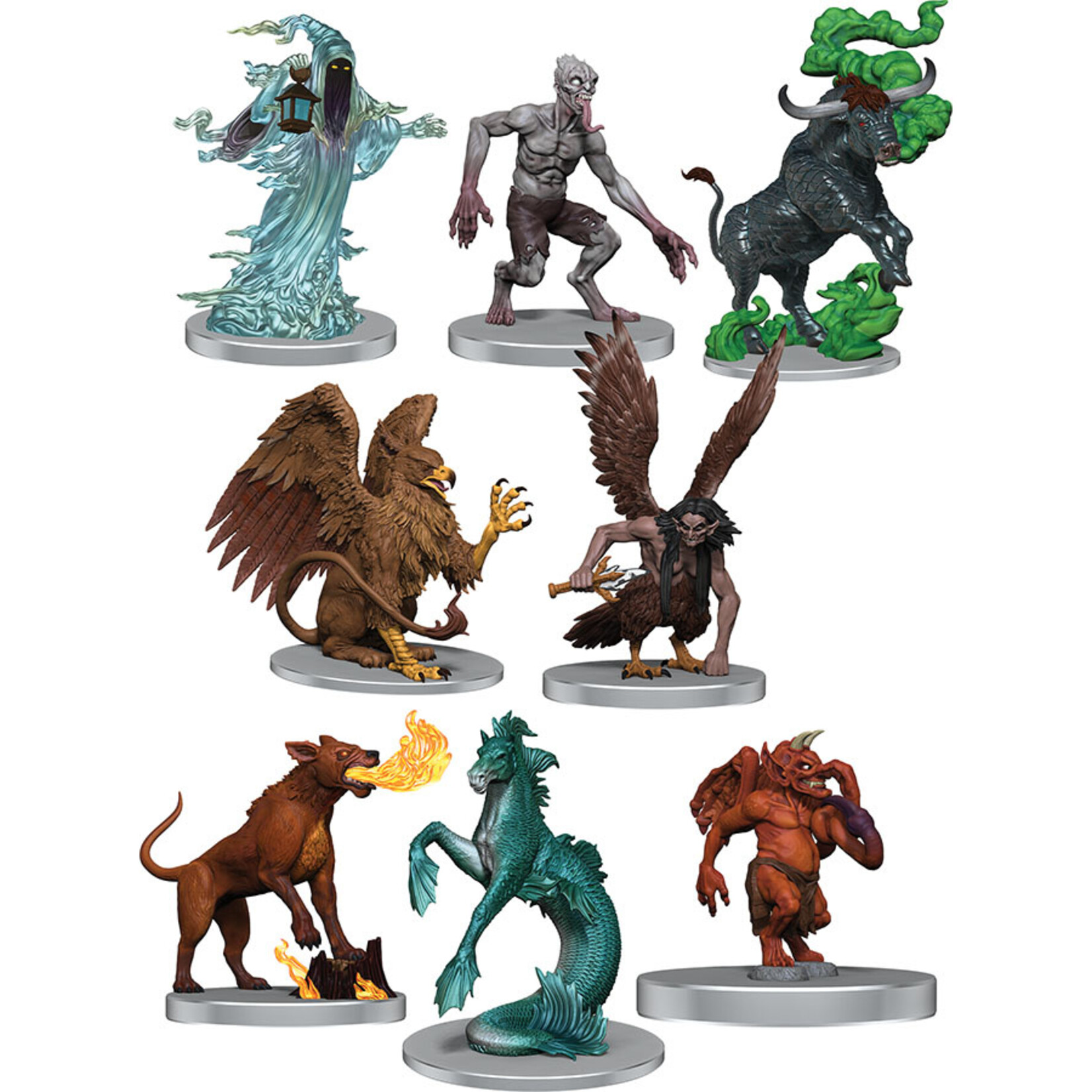 Wiz Kids D&D Prepainted Miniatures: Classic Collection Monsters G-J