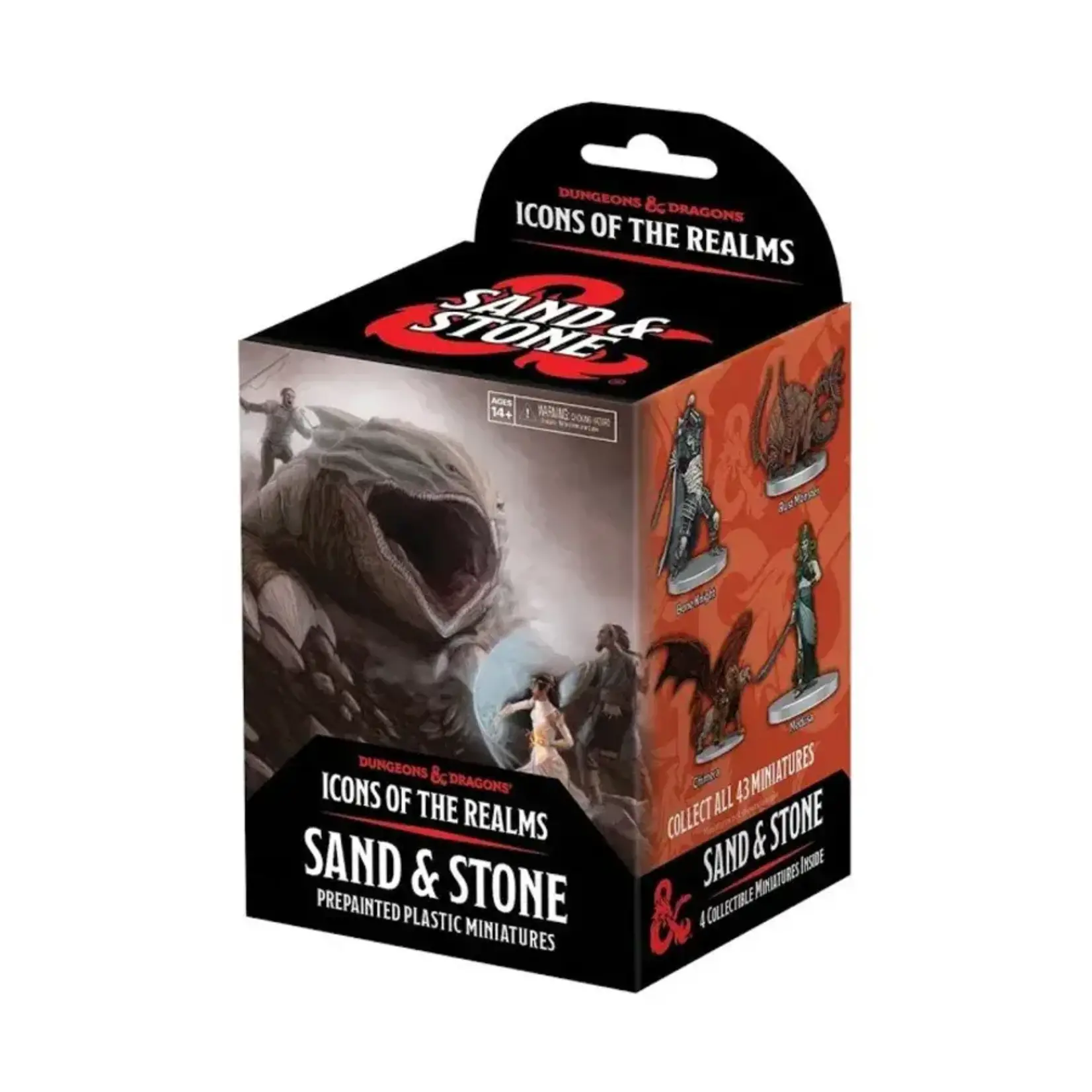 Wiz Kids D&D Prepainted Miniatures: Sand & Stone Booster Pack