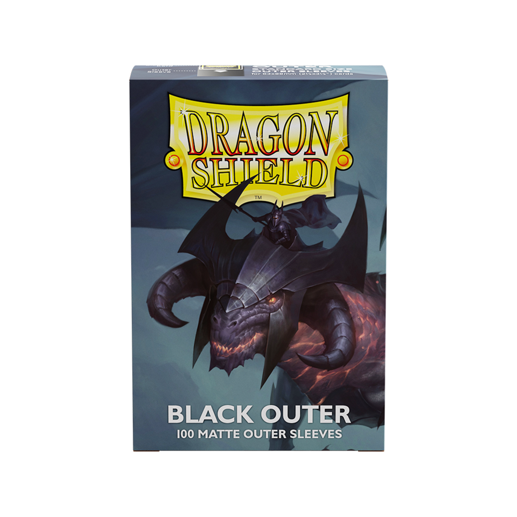 Dragon Shield Dragon Shield: Matte Outer Sleeves (100) Black