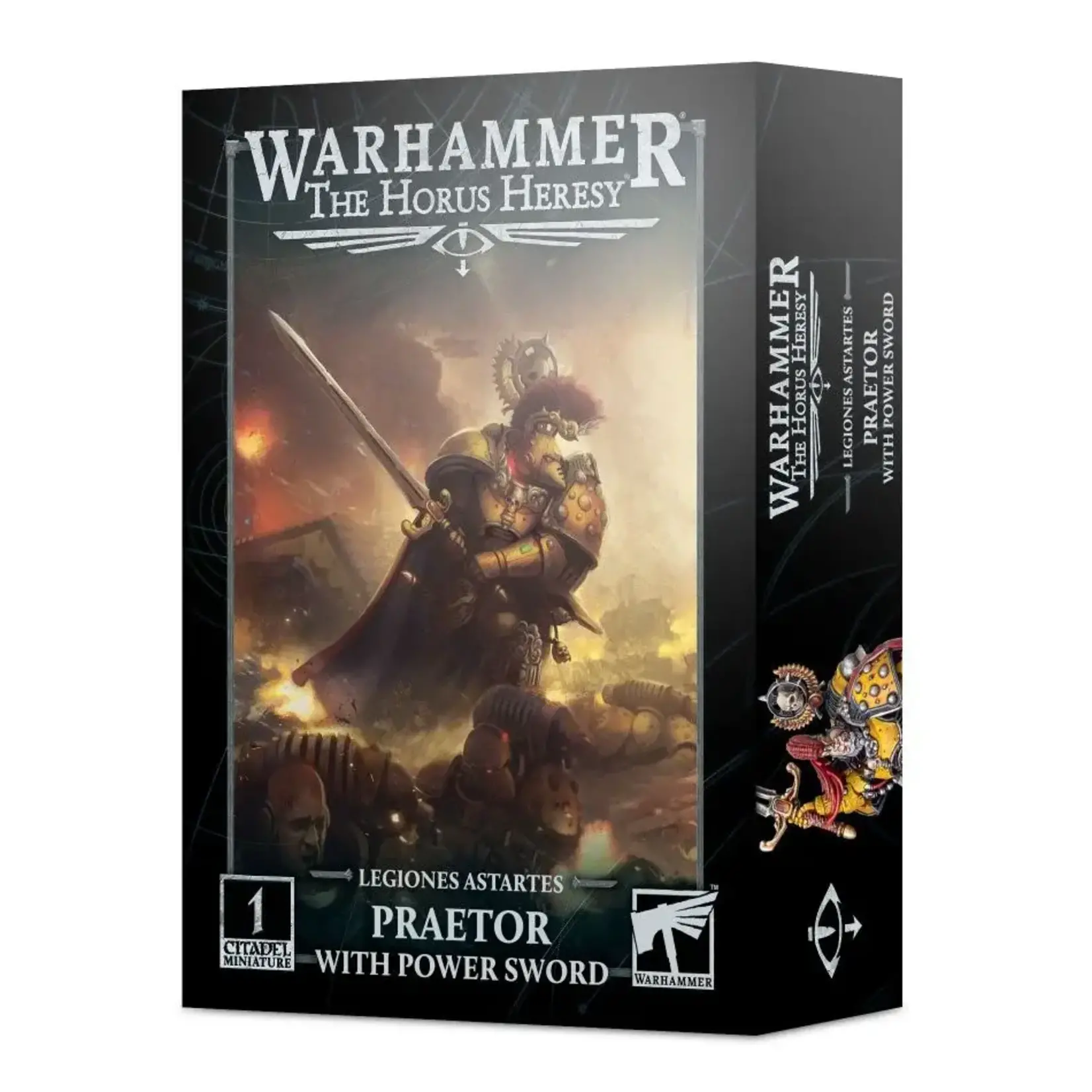 Games Workshop Horus Heresy: Legiones Astartes - Praetor w/ Power Sword