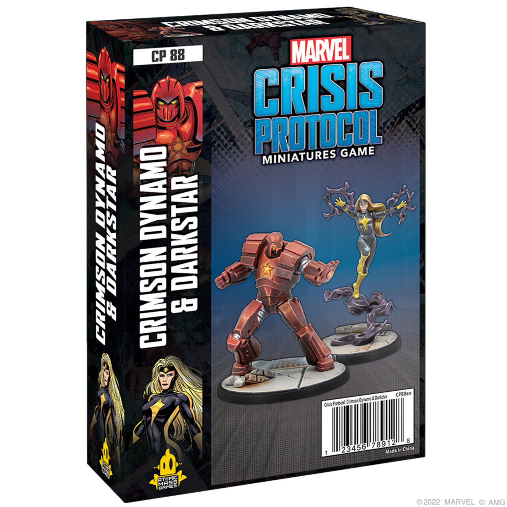 Atomic Mass Games Marvel: Crisis Protocol - Crimson Dynamo & Dark Star