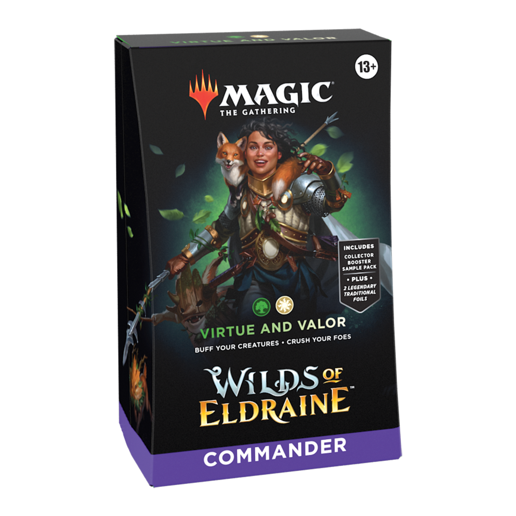Wizards of the Coast MTG: Wilds of Eldraine Commander Deck - Virtue and Valor