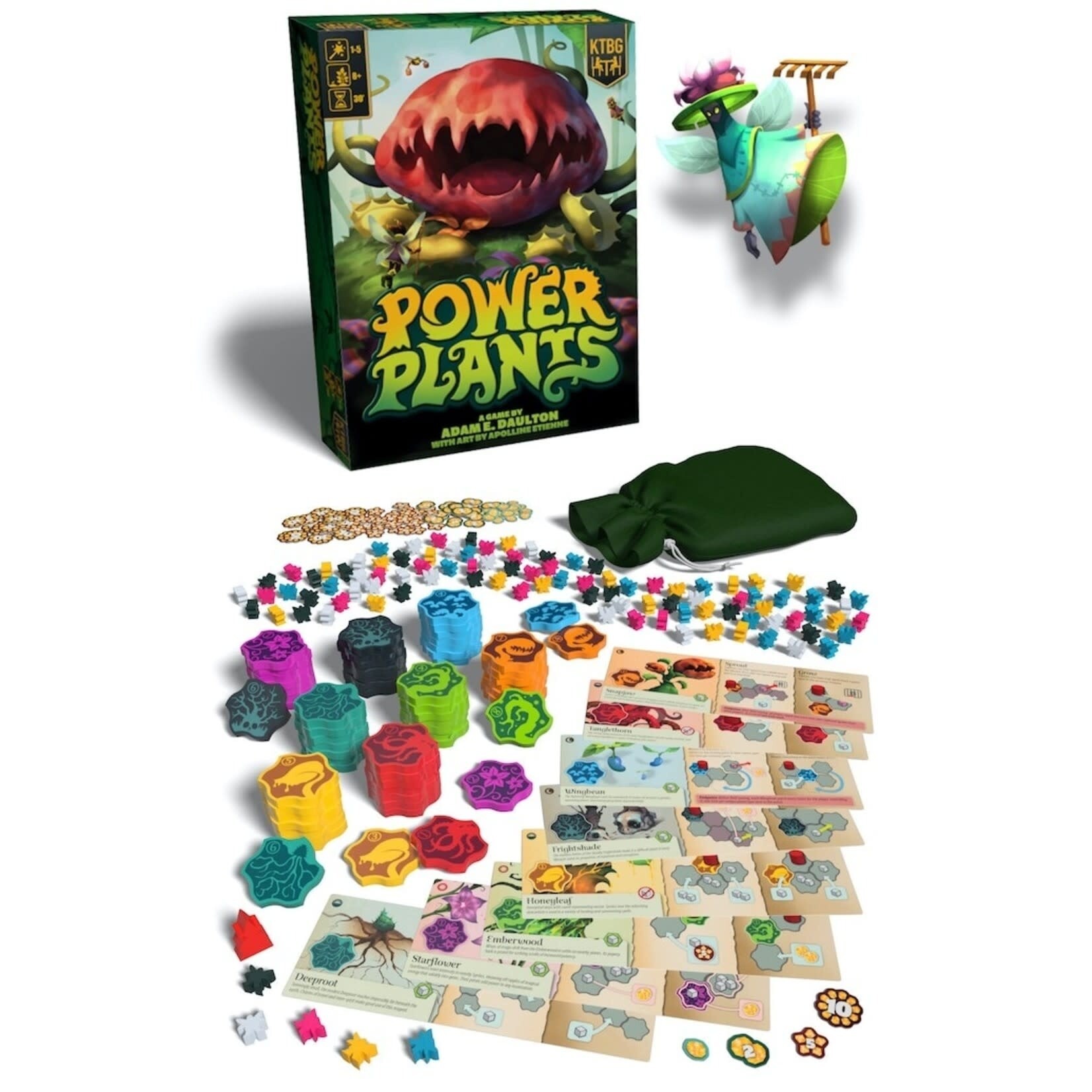 Burnt Island Power Plants: Deluxe Edition w/Playmat