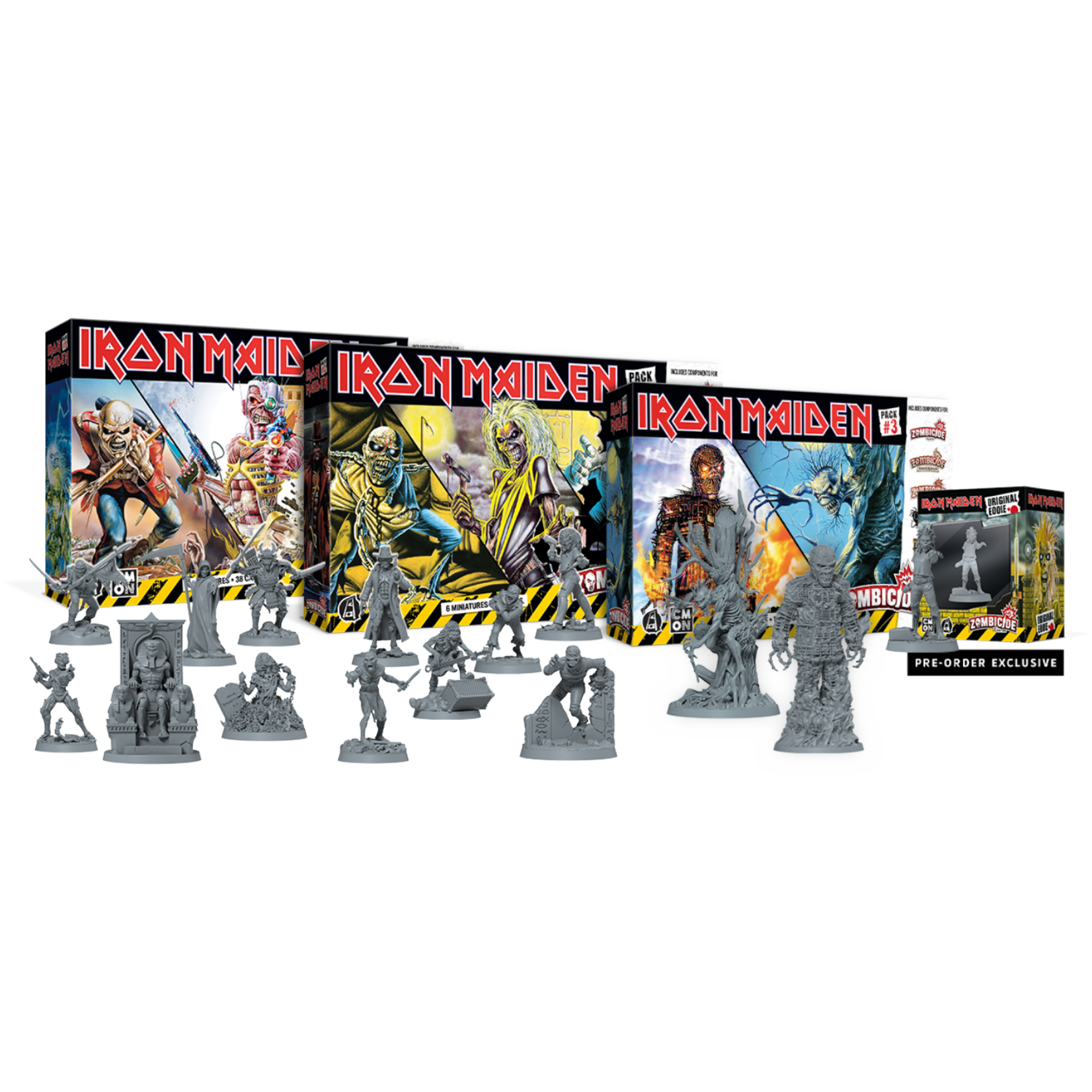 CMON Zombicide: Iron Maiden Character Bundle