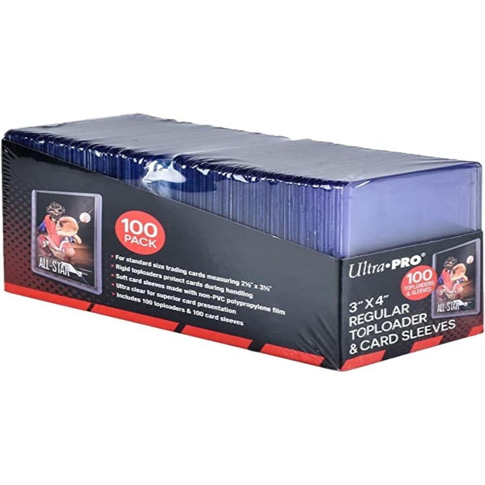 Top Loader 3x4 (100 pack)