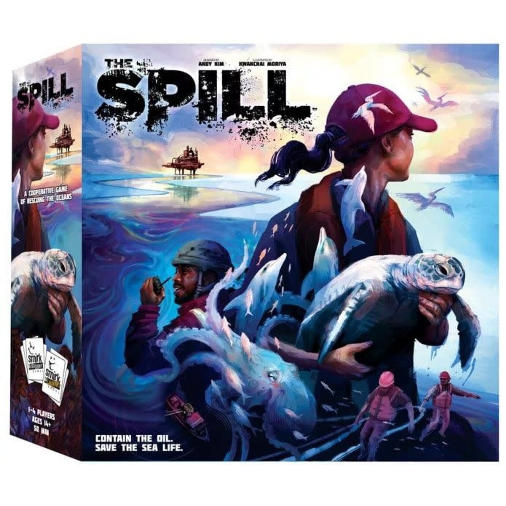 Smirk & Dagger The SPILL: Deluxe  Kickstarter Edition + Game Mat