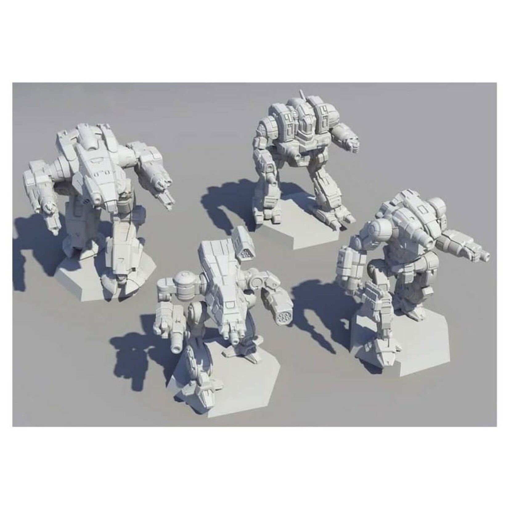 Catalyst BattleTech: Miniature Force Pack - Inner Sphere Heavy Battle Lance  - Phoenix Fire Games