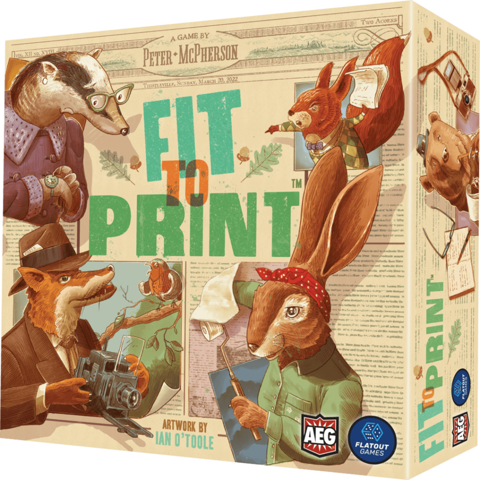 Flatout Games Fit to Print: KS edition