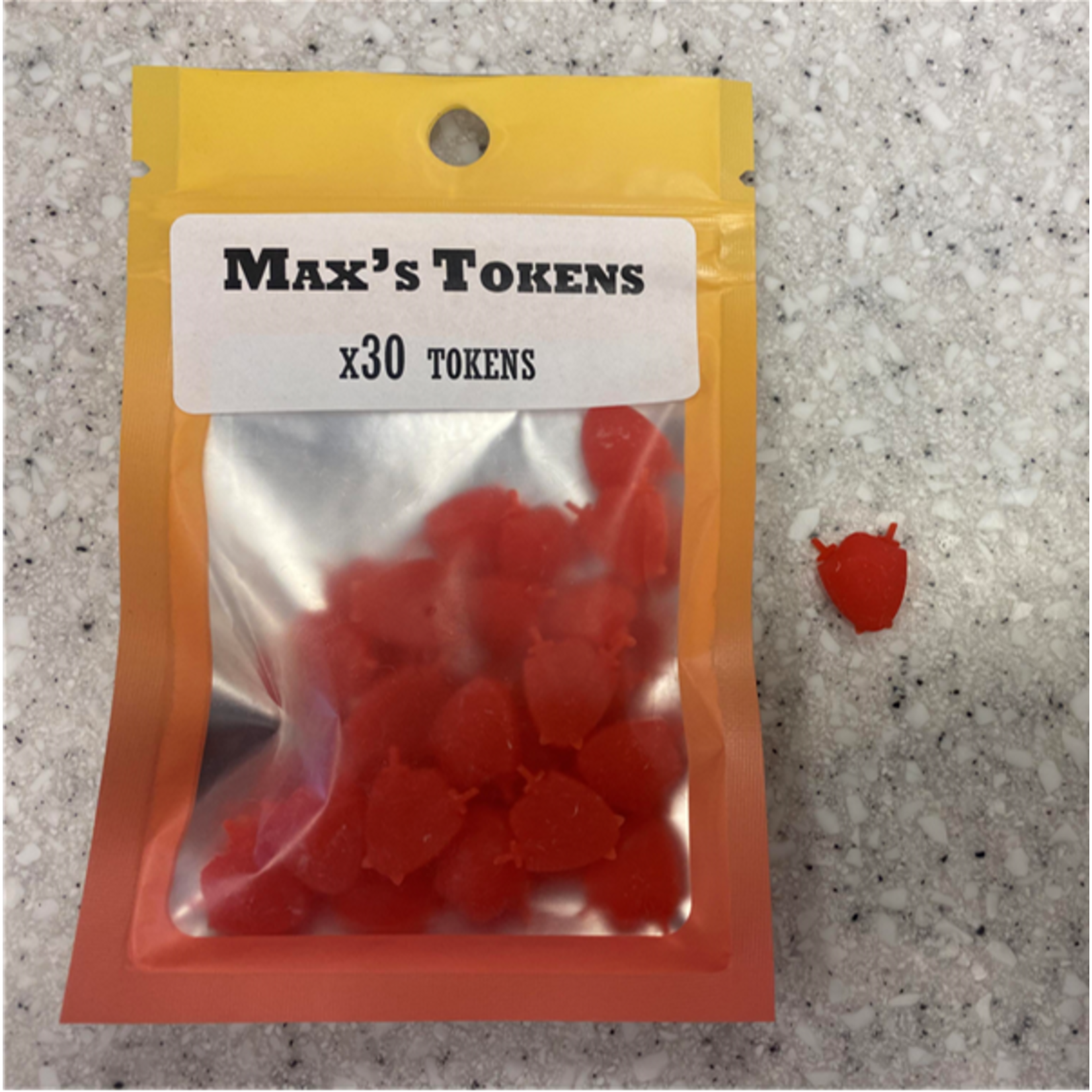 Max's Tokens Max's Tokens - Red Shields