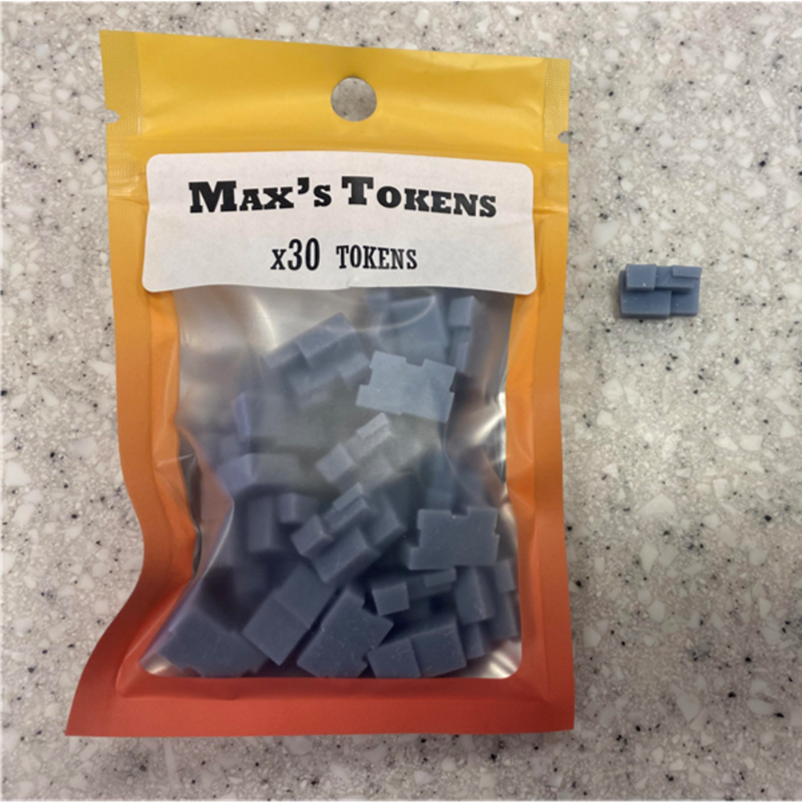 Max's Tokens - Grey Stone