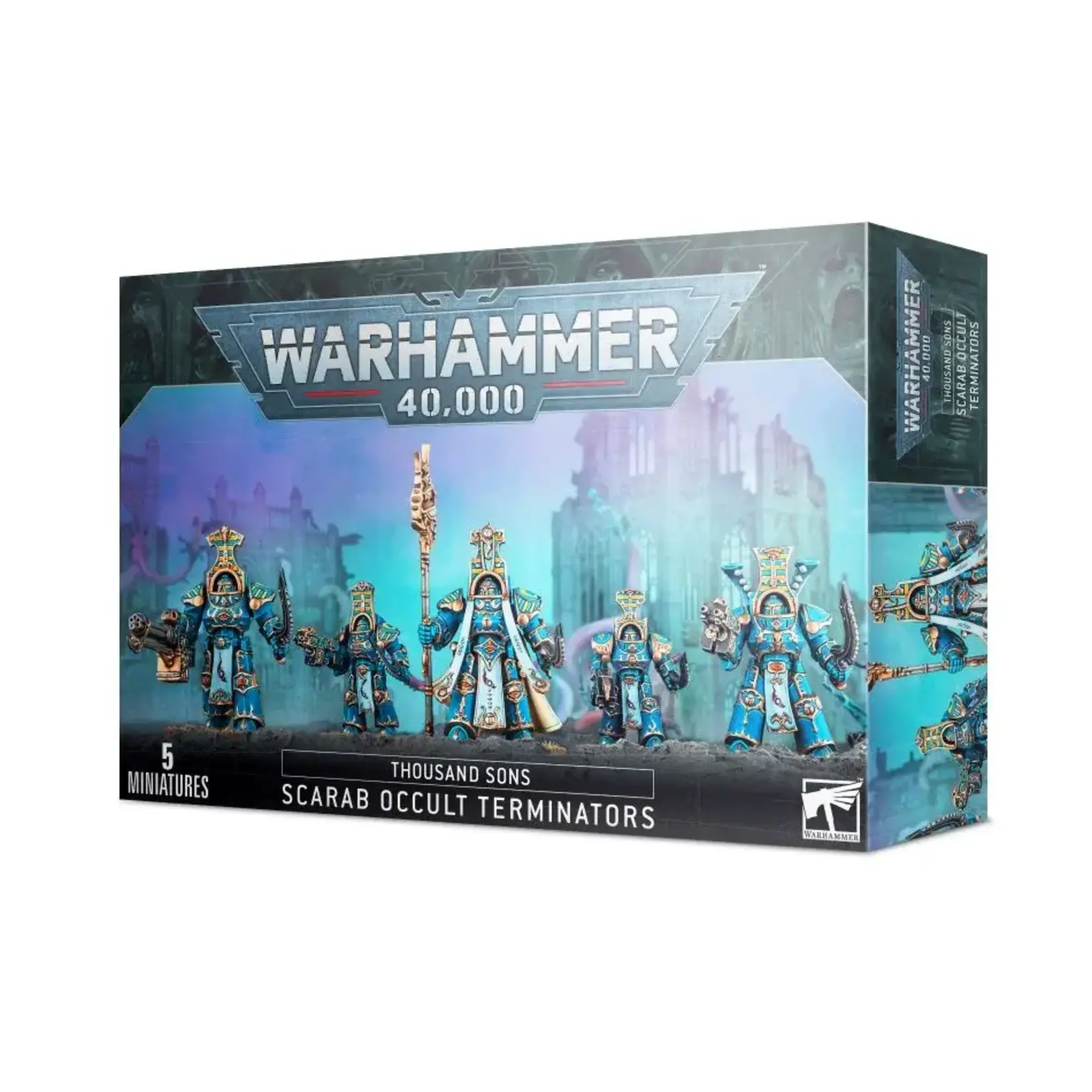 Games Workshop Warhammer 40K: Thousand Sons - Scarab Occult Terminators (SL)