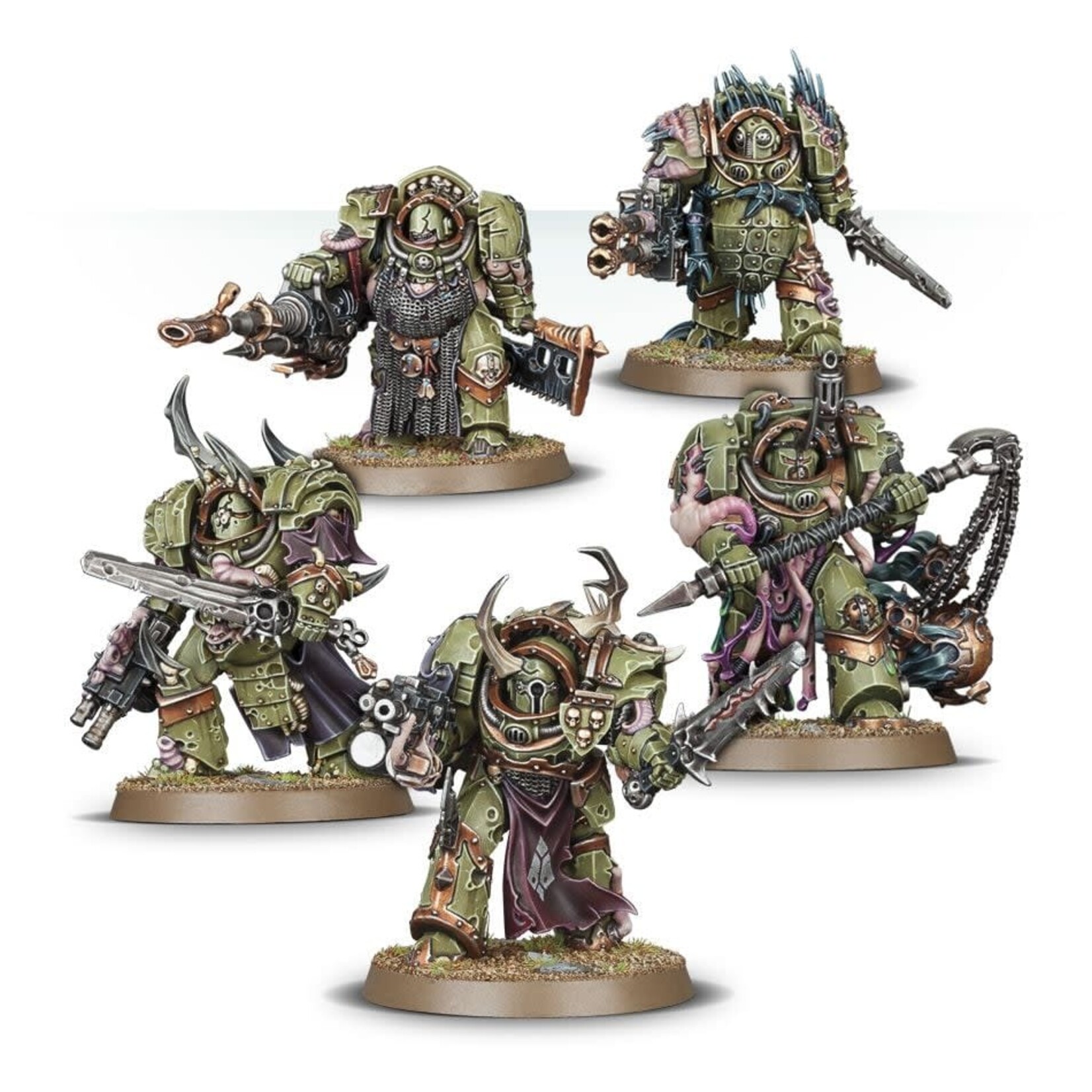 Games Workshop Warhammer 40K: Death Guard - Blightlord Terminators (SL)