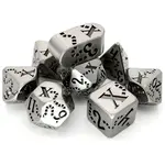 Dice Envy Dice Envy 8 Set Metal Polyhedral Dice - Hispaniola