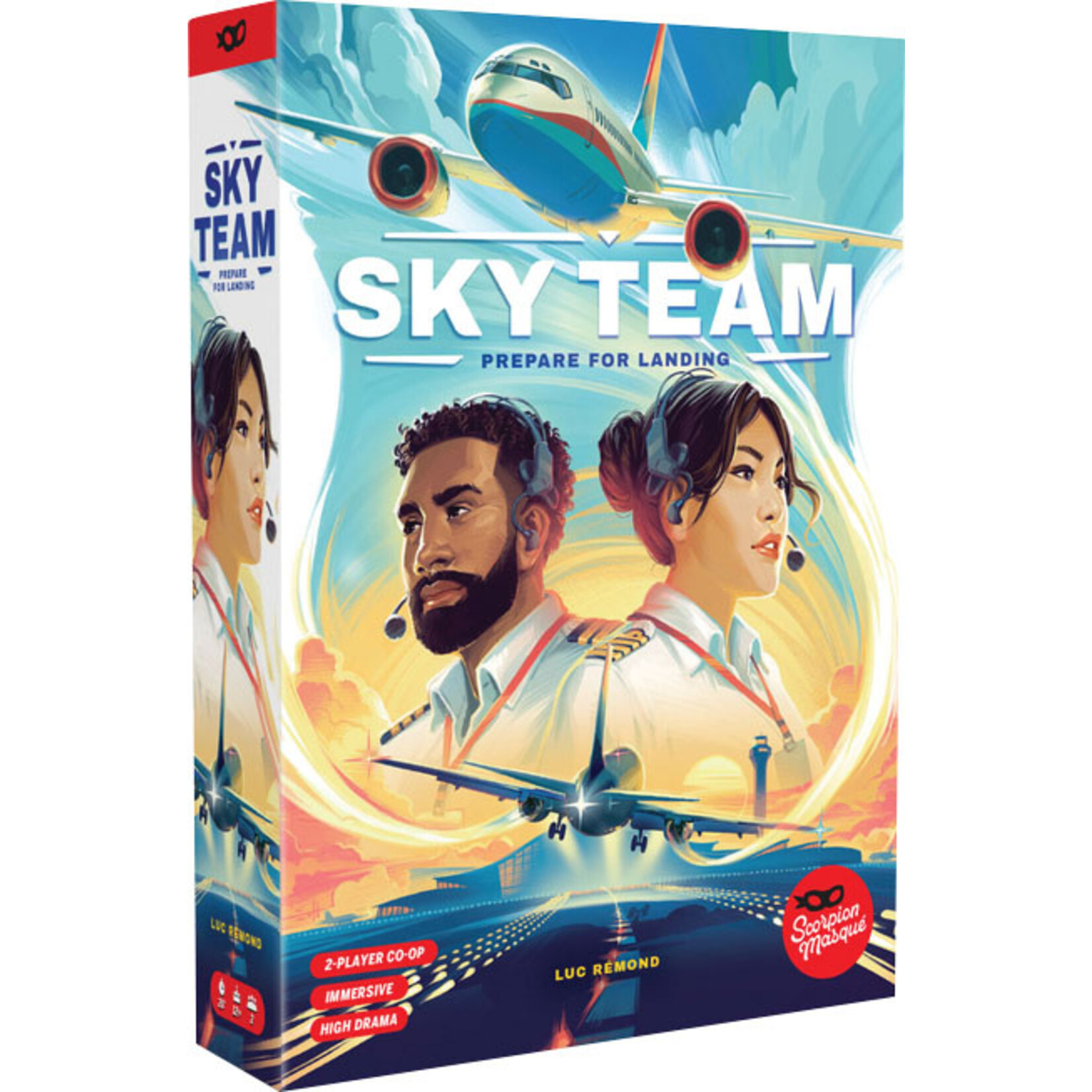 Scorpion Masque Sky Team