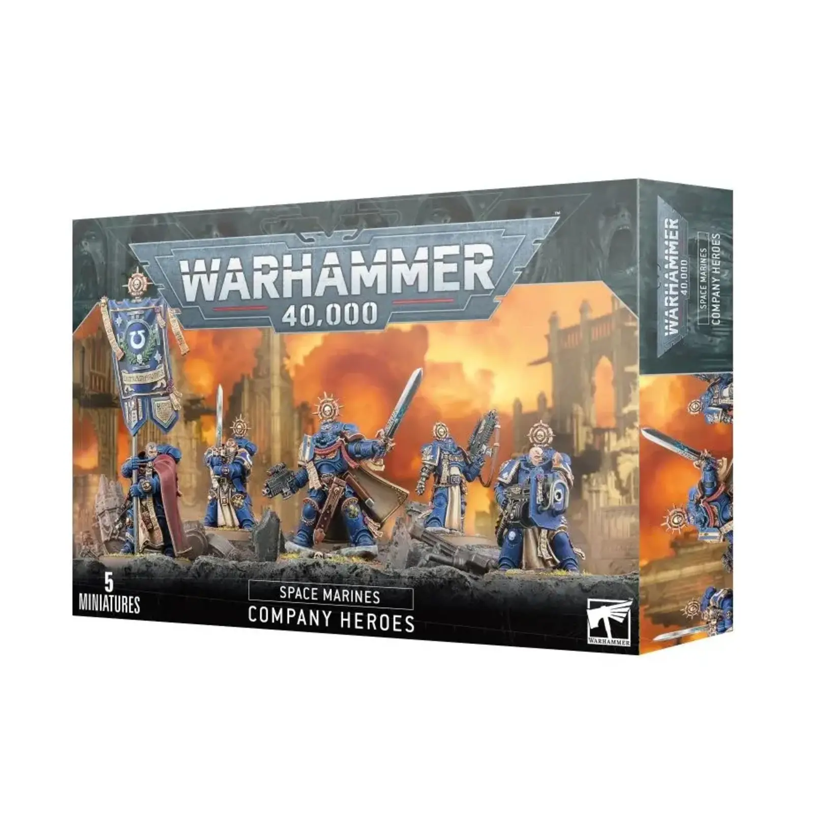 Games Workshop Warhammer 40K: Space Marines - Company Heroes