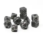 Die Hard Dice Die Hard Dice - Metal 11 Set - Lumina - Carbon Knight