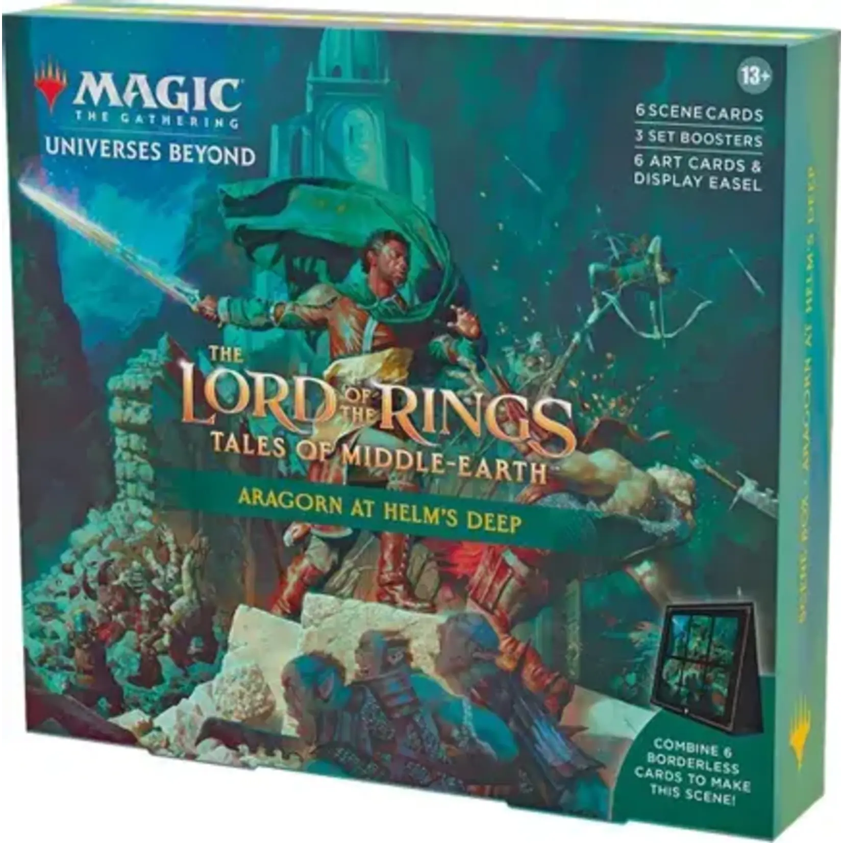 Wizards of the Coast MTG: Tales of Middle Earth: Aragorn at Helm's Deep Scene Box