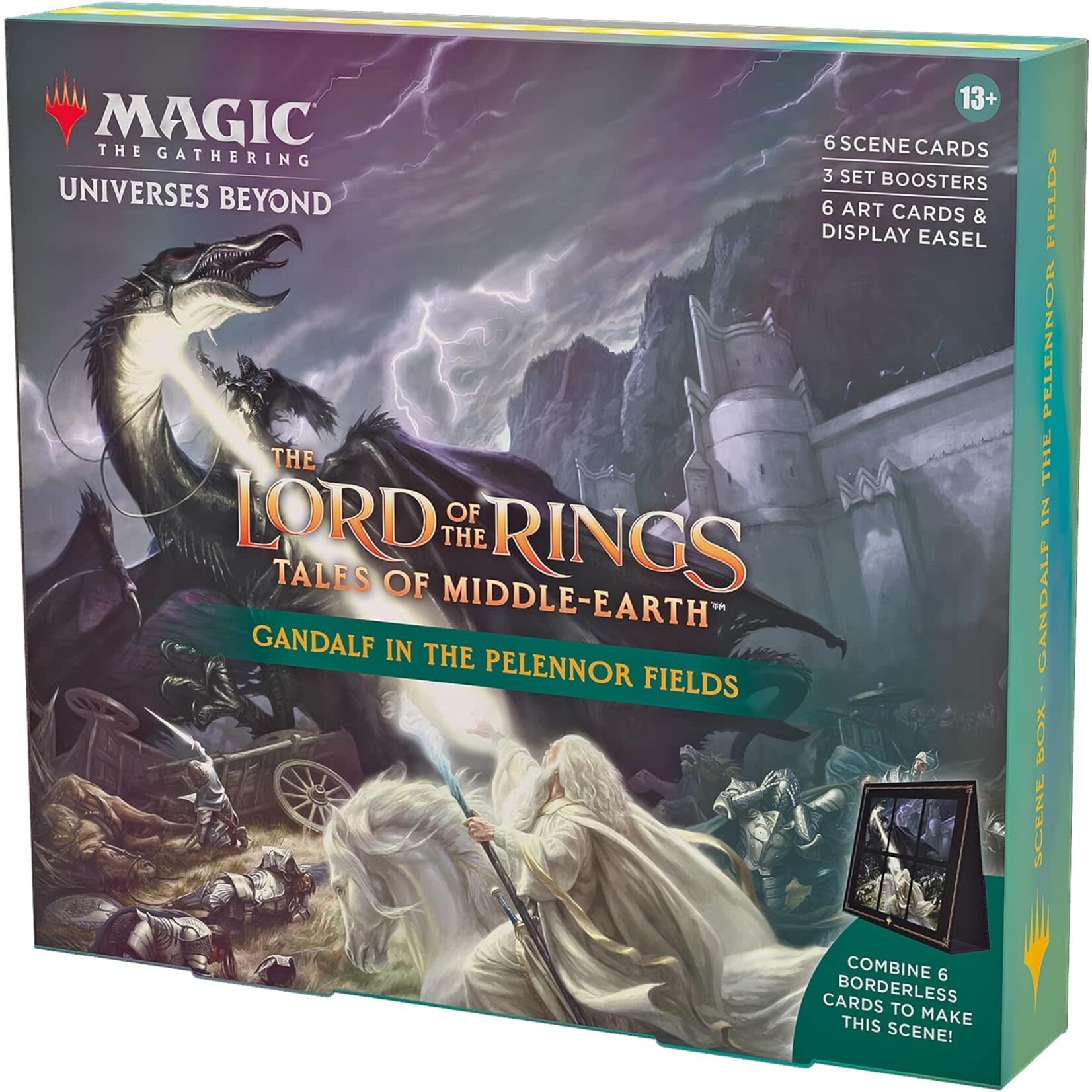 Wizards of the Coast MTG: Tales of Middle Earth: Gandalf in the Pelennor Fields Scene Box
